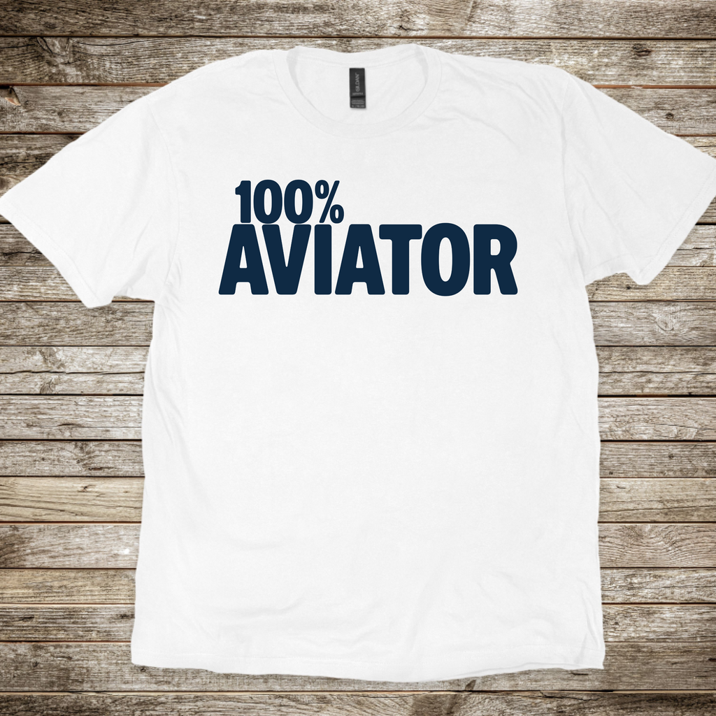 100% Aviator T-Shirt