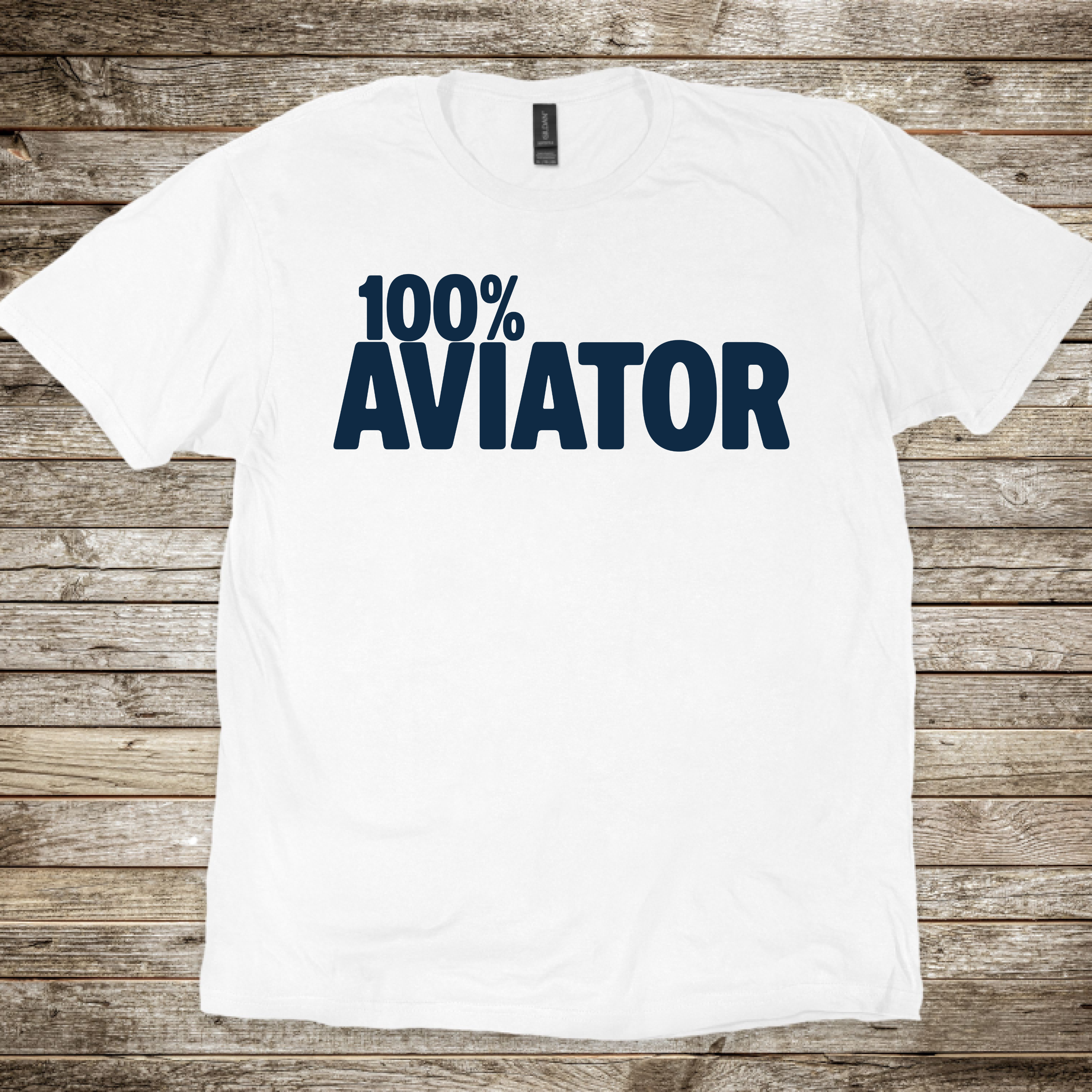 100% Aviator T-Shirt