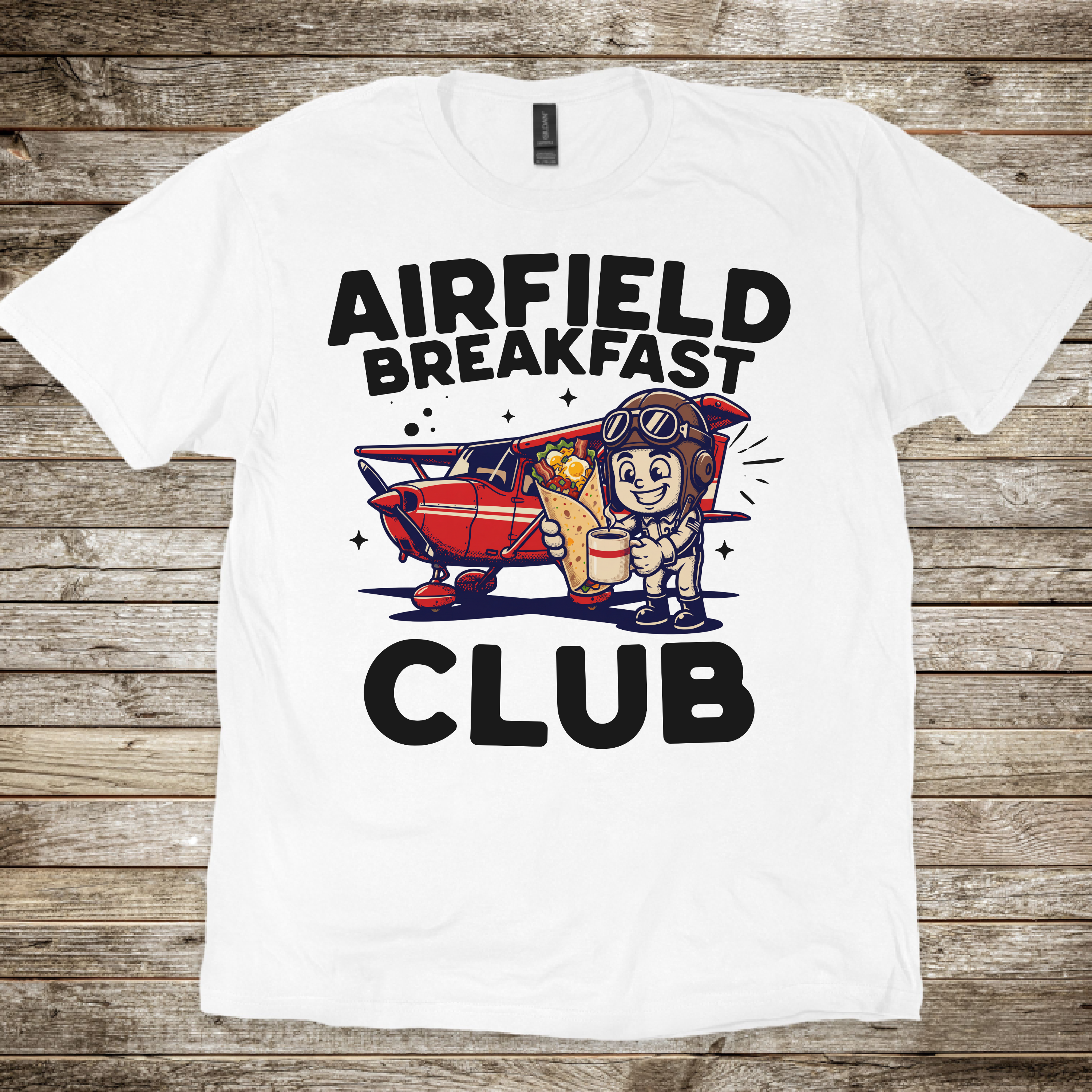 Airfield Breakfast Club T-Shirt