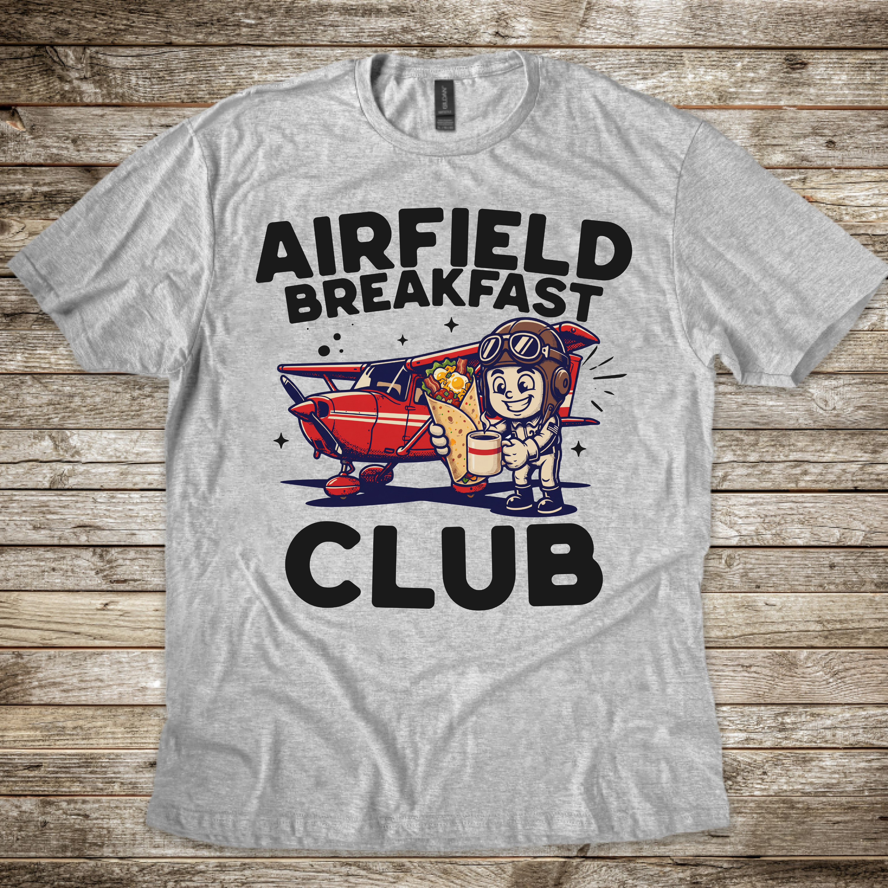 Airfield Breakfast Club T-Shirt