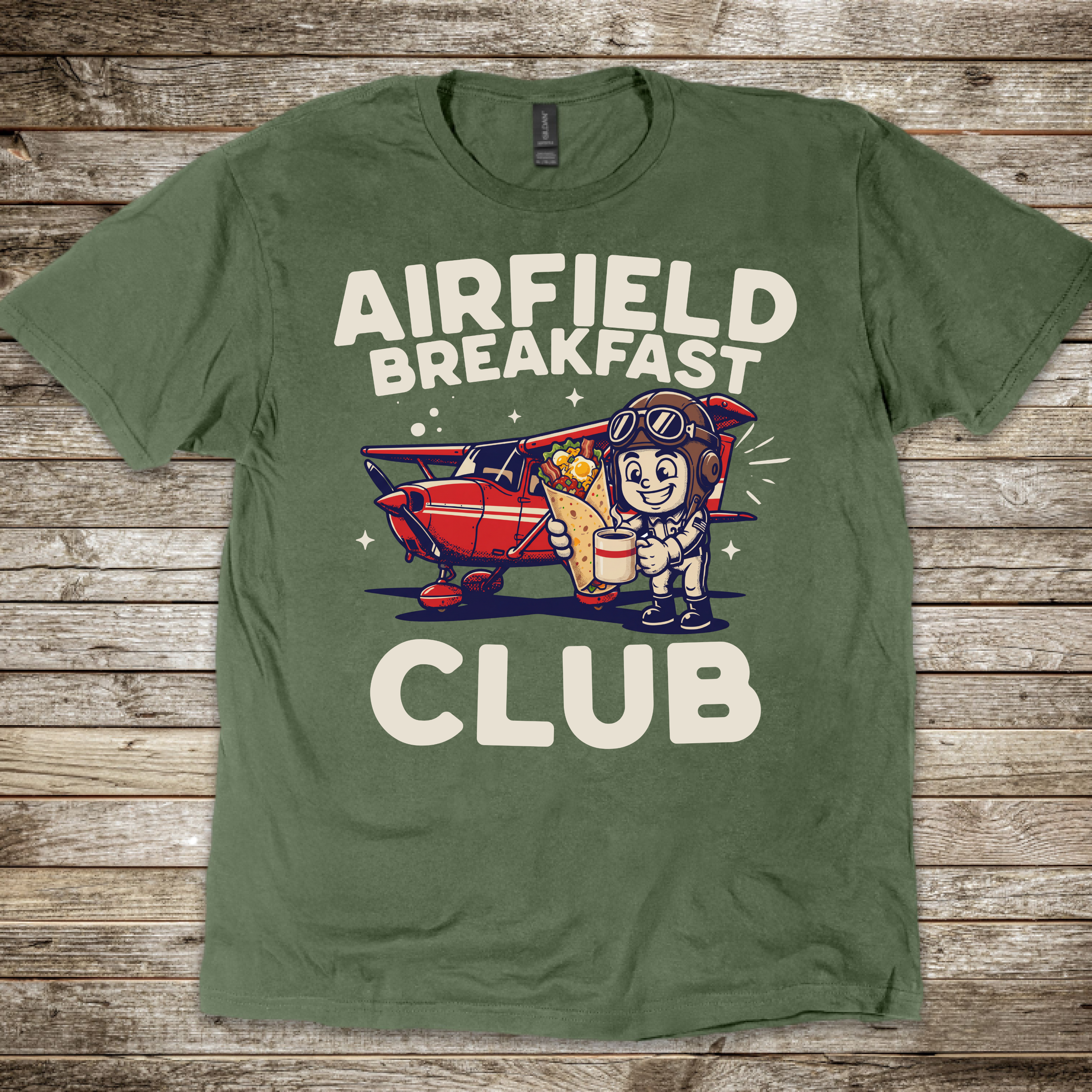 Airfield Breakfast Club T-Shirt