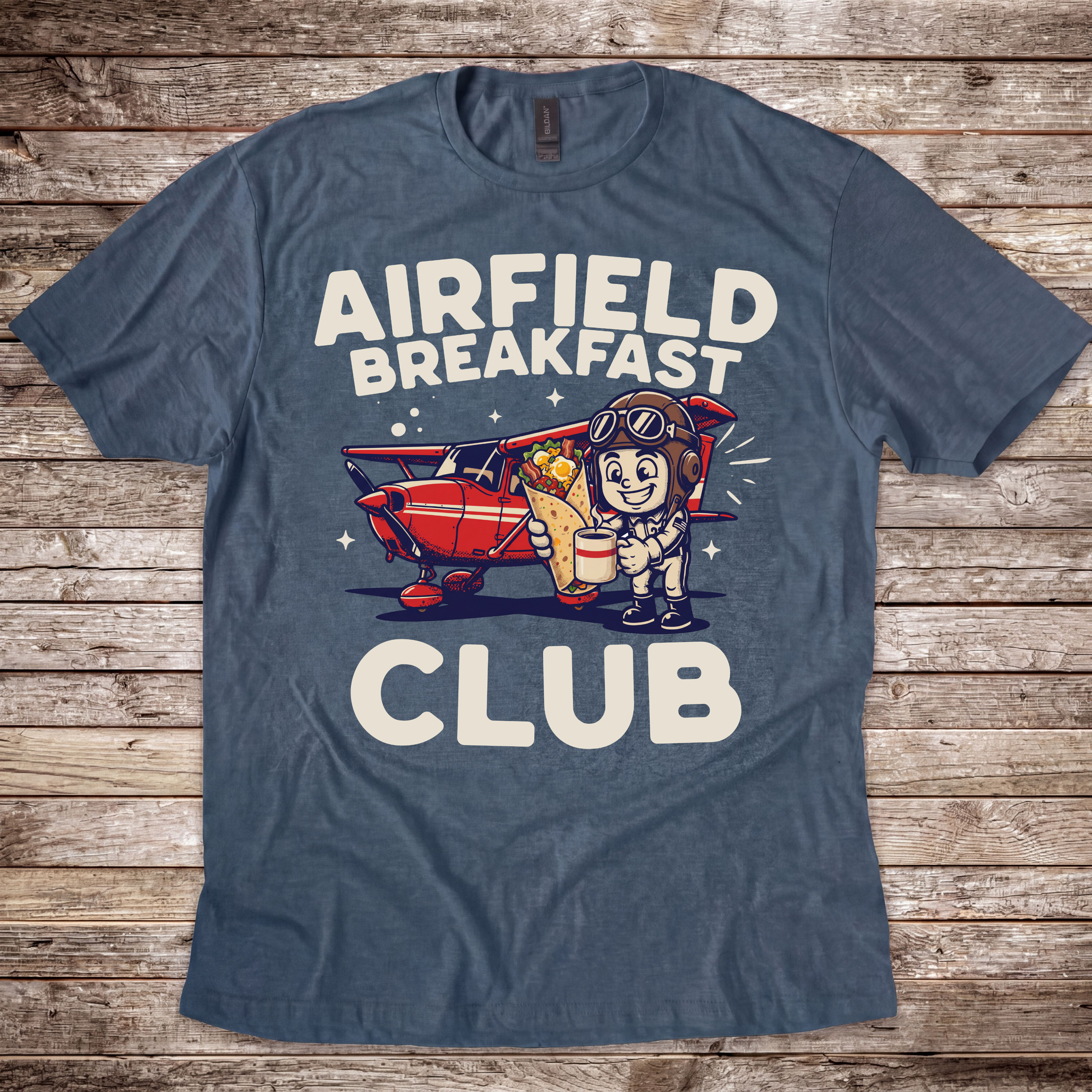 Airfield Breakfast Club T-Shirt