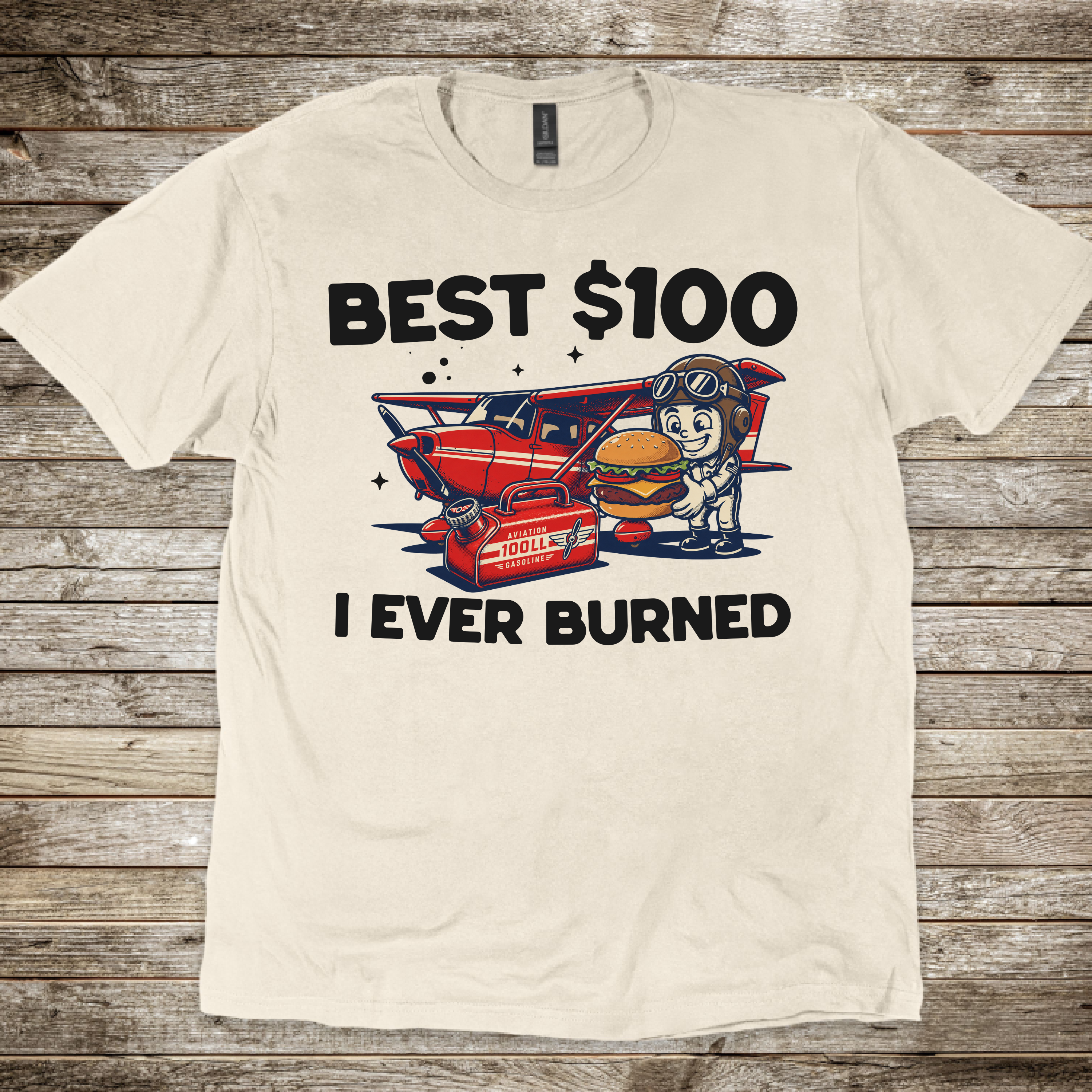 Best $100 Burned T-Shirt