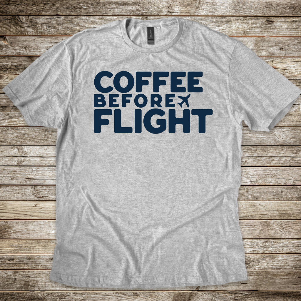 Coffee Before Flight T-Shirt