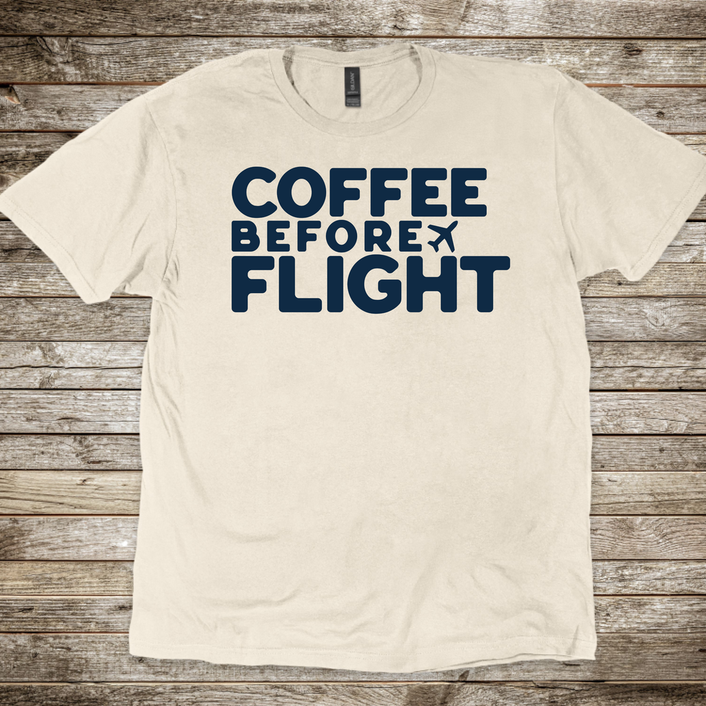 Coffee Before Flight T-Shirt
