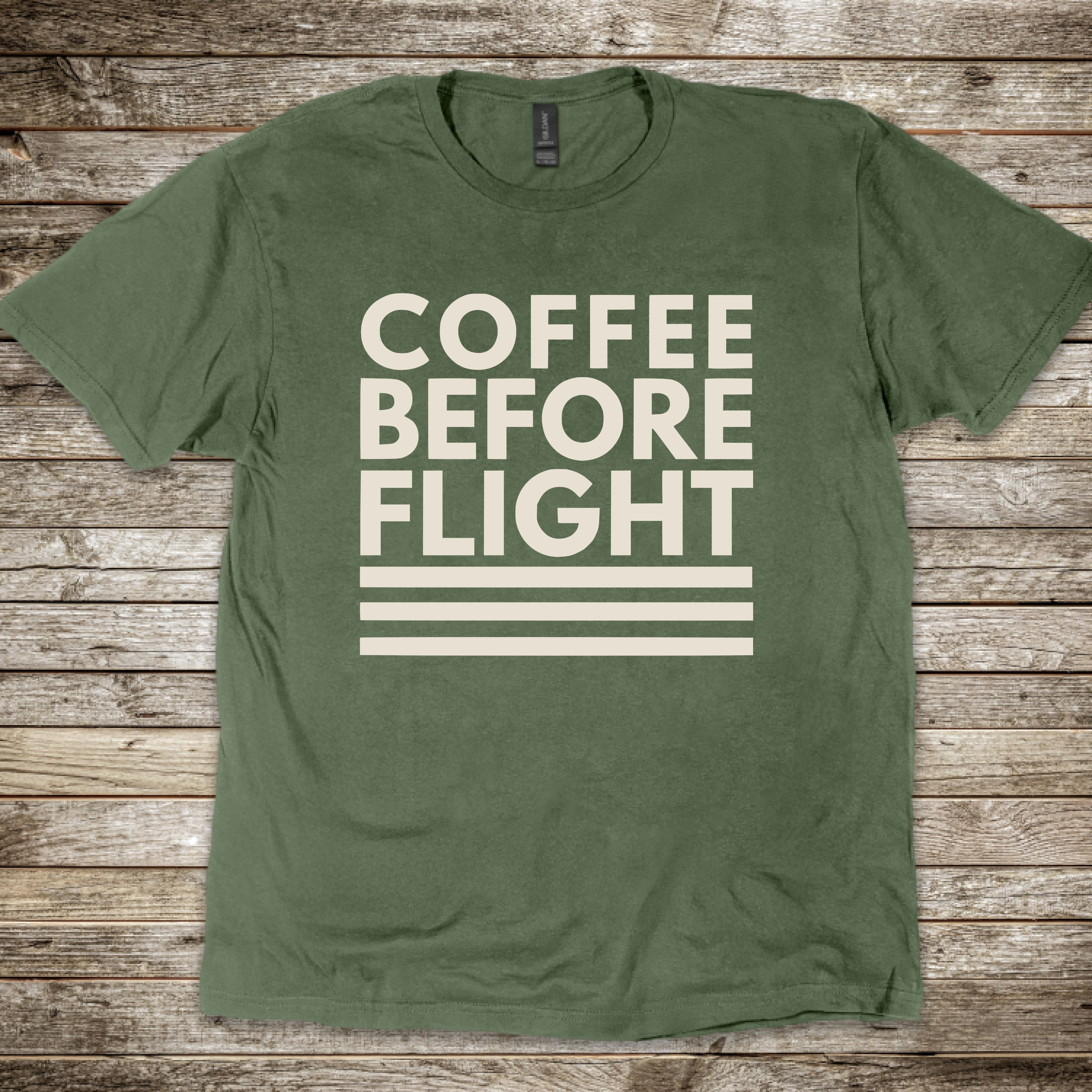 Coffee Before Flight T-Shirt