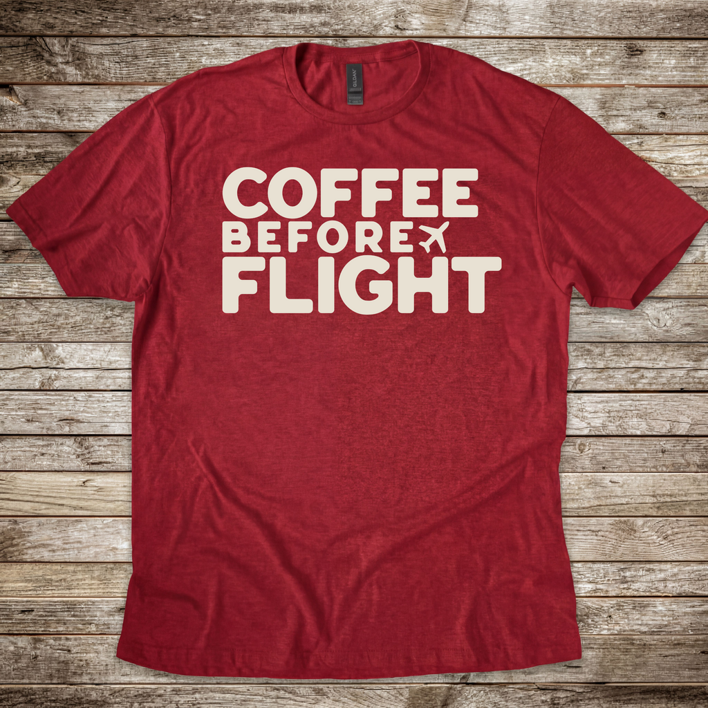 Coffee Before Flight T-Shirt