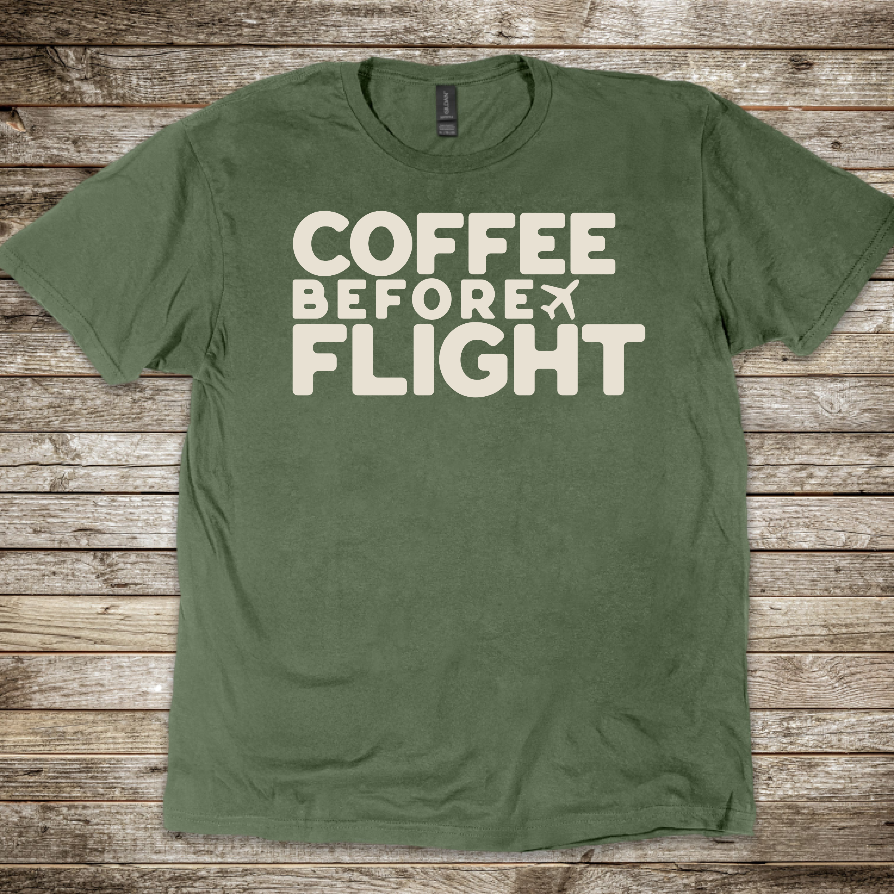 Coffee Before Flight T-Shirt