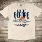 Coffee Before Takeoff T-Shirt