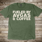 Fueled By Avgas & Coffee T-Shirt