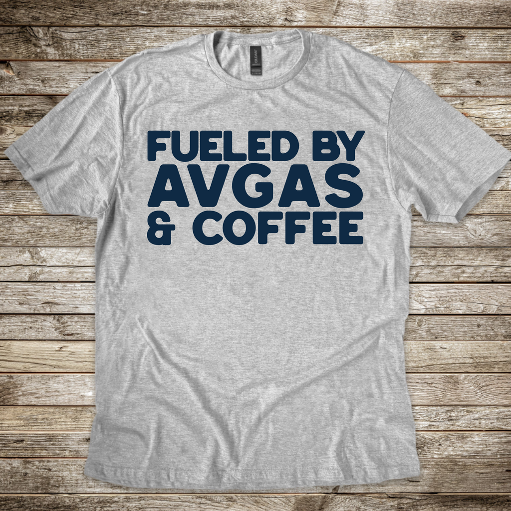 Fueled By Avgas & Coffee T-Shirt