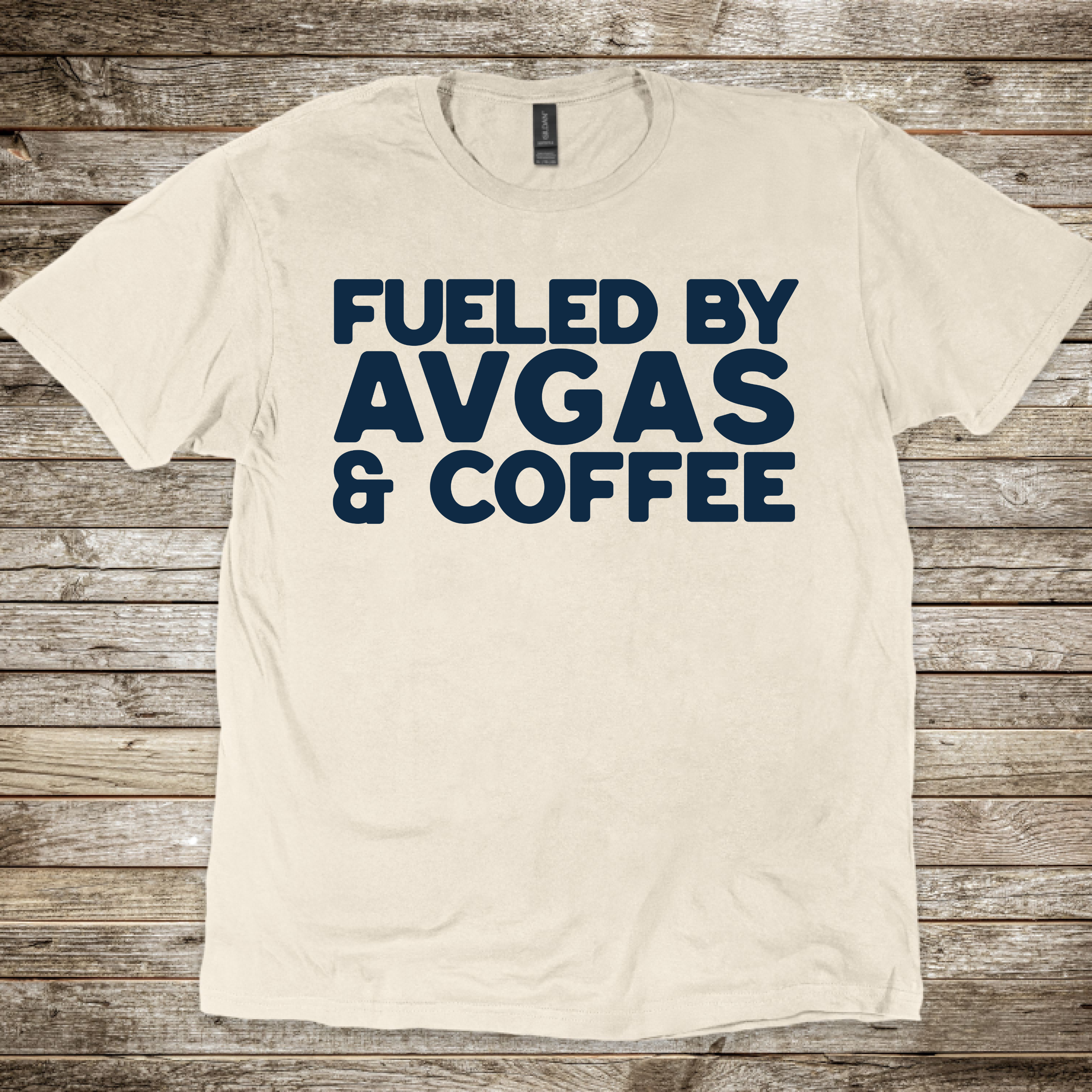 Fueled By Avgas & Coffee T-Shirt