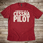 Identify as a Cessna Pilot T-Shirt