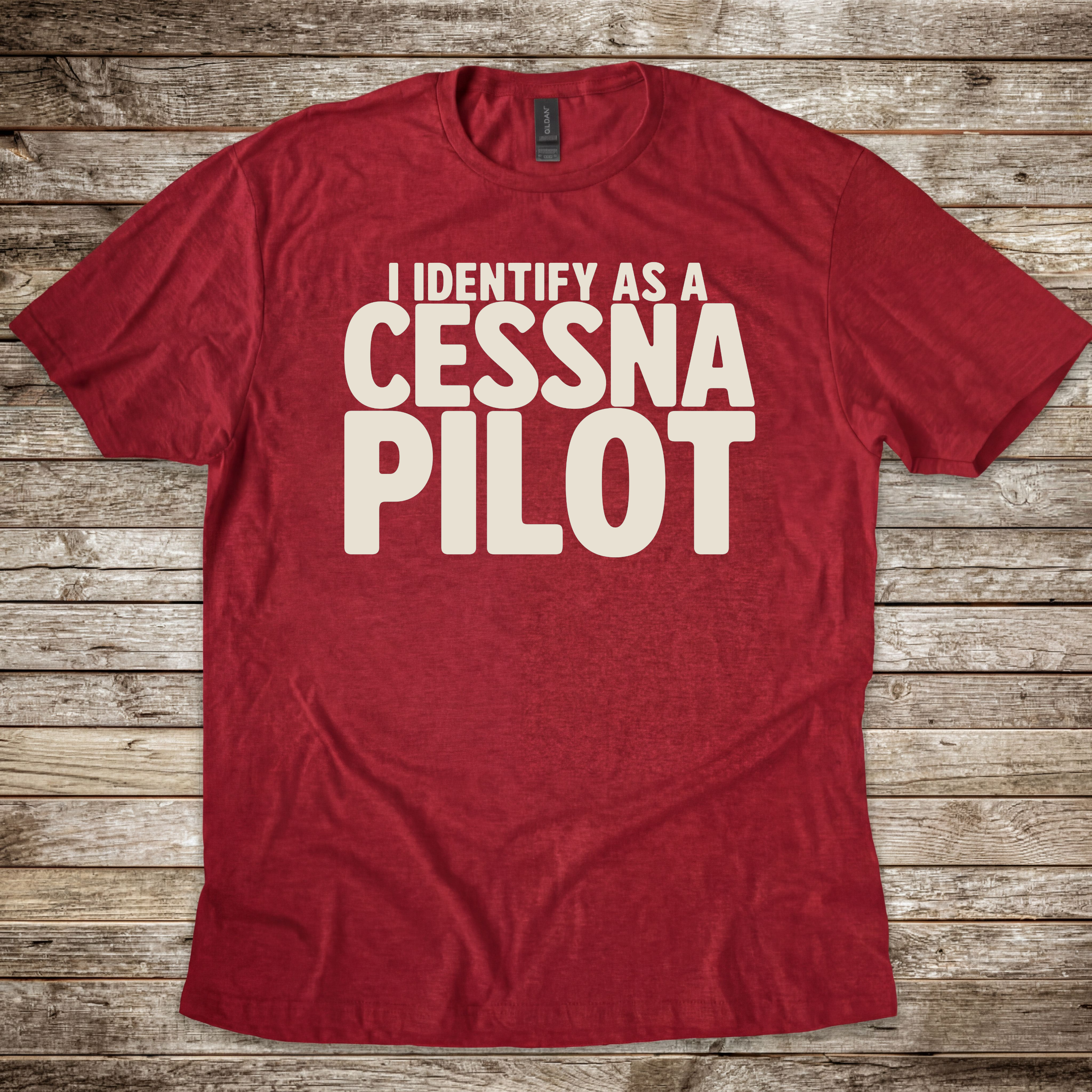 Identify as a Cessna Pilot T-Shirt