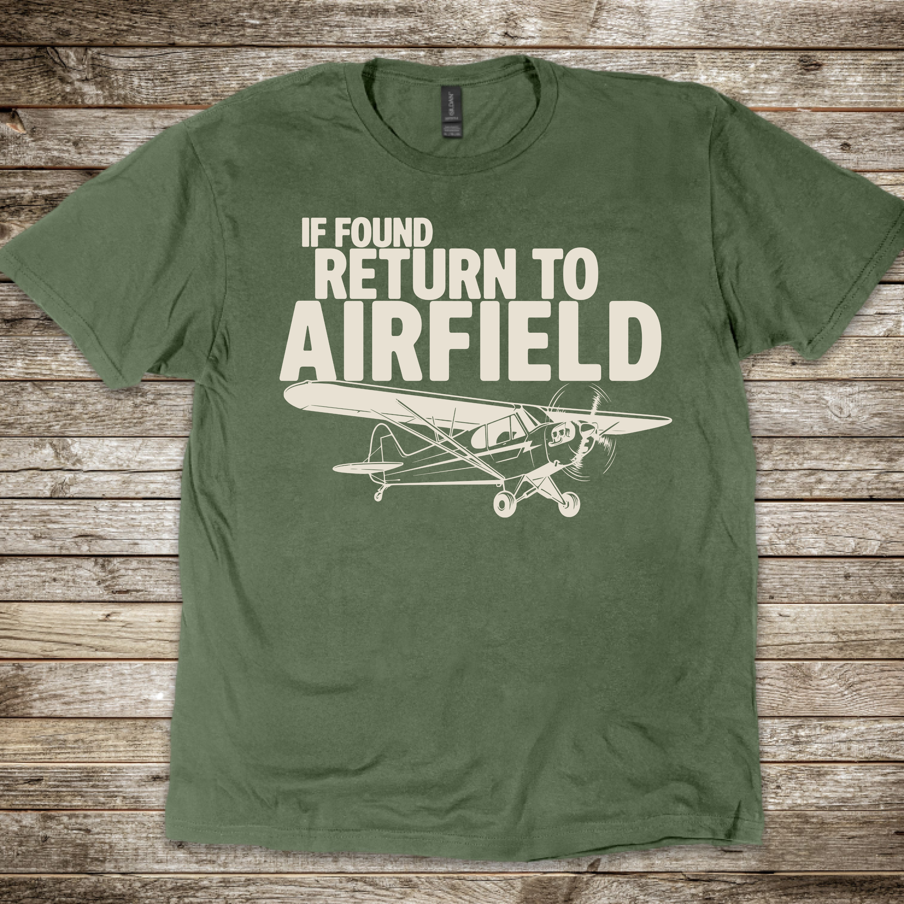 If Found, Return to Airfield T-Shirt