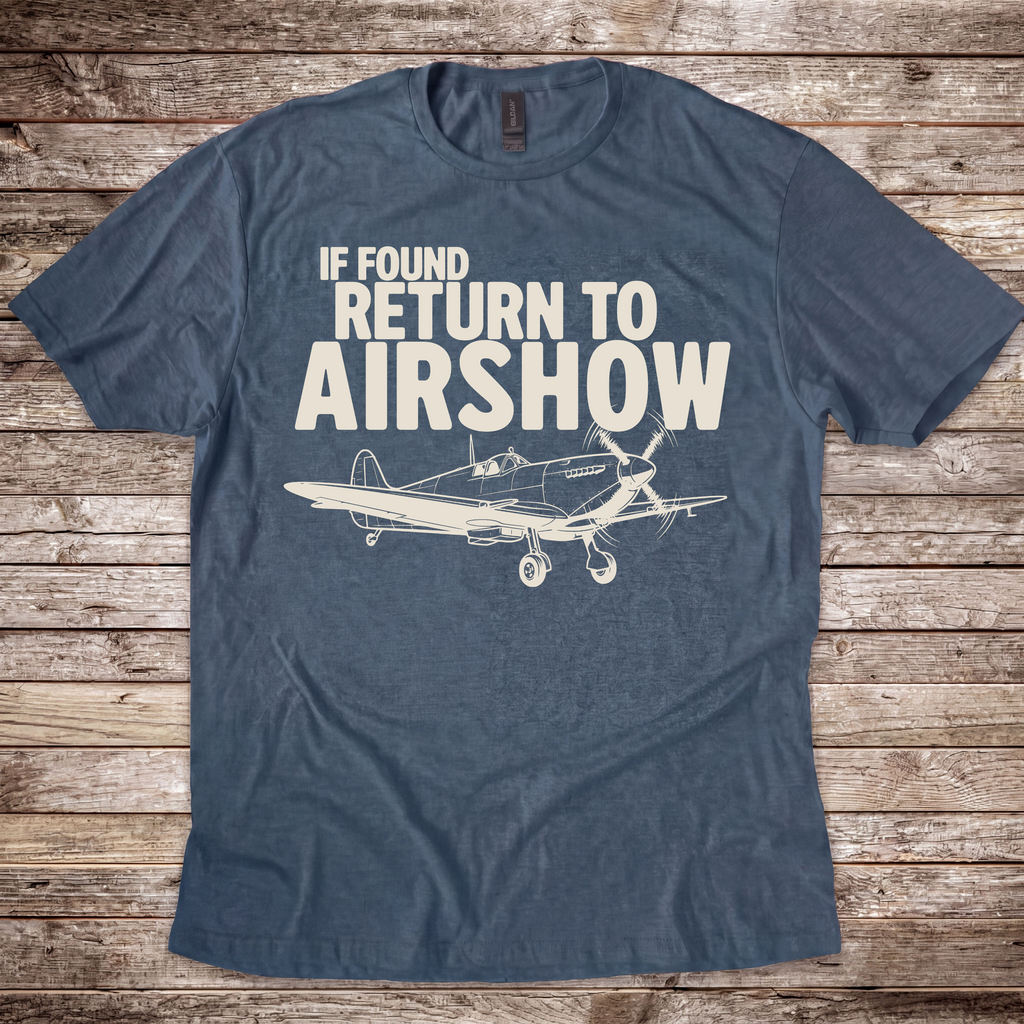 If Found, Return to Airshow T-Shirt
