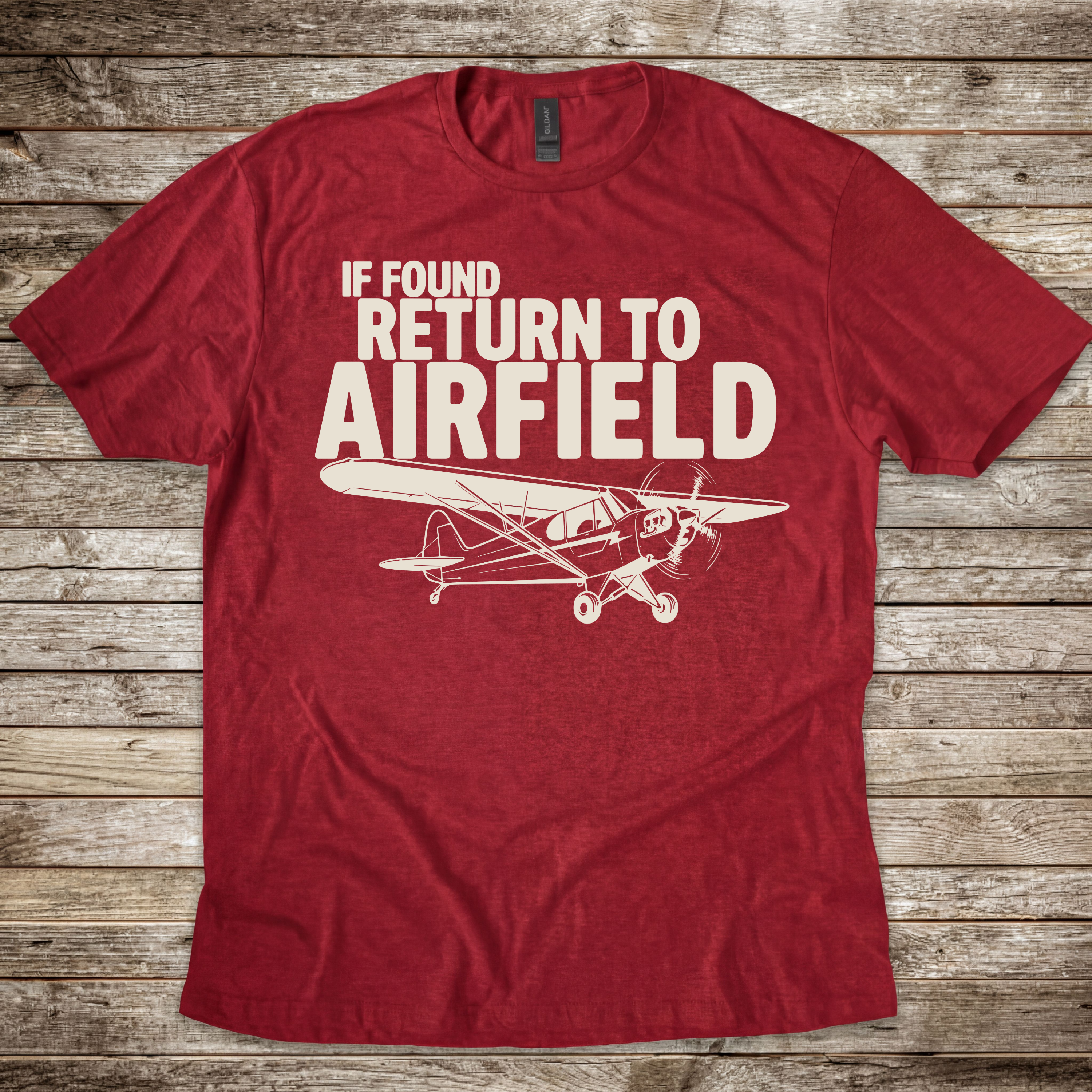 If Found, Return to Airfield T-Shirt