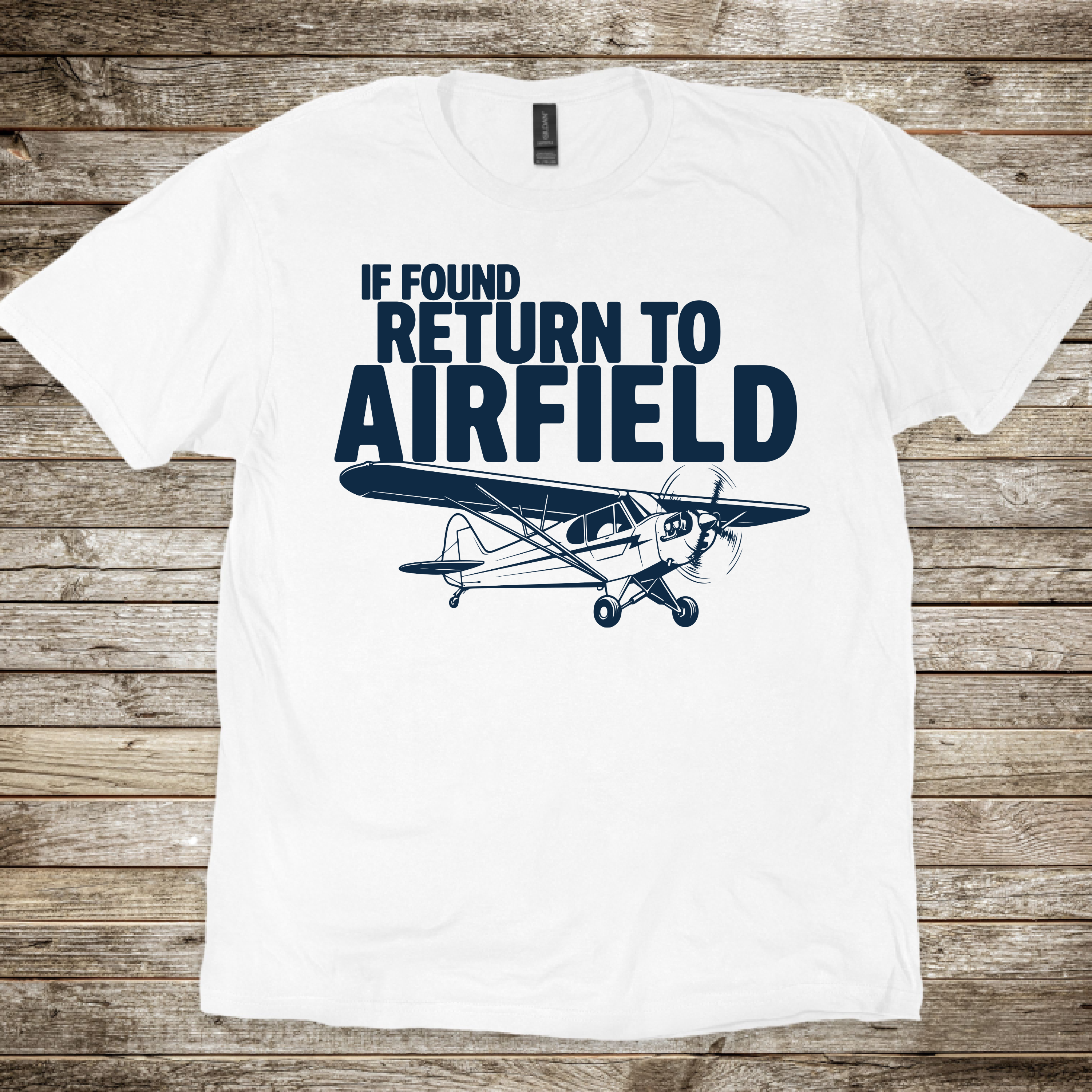 If Found, Return to Airfield T-Shirt