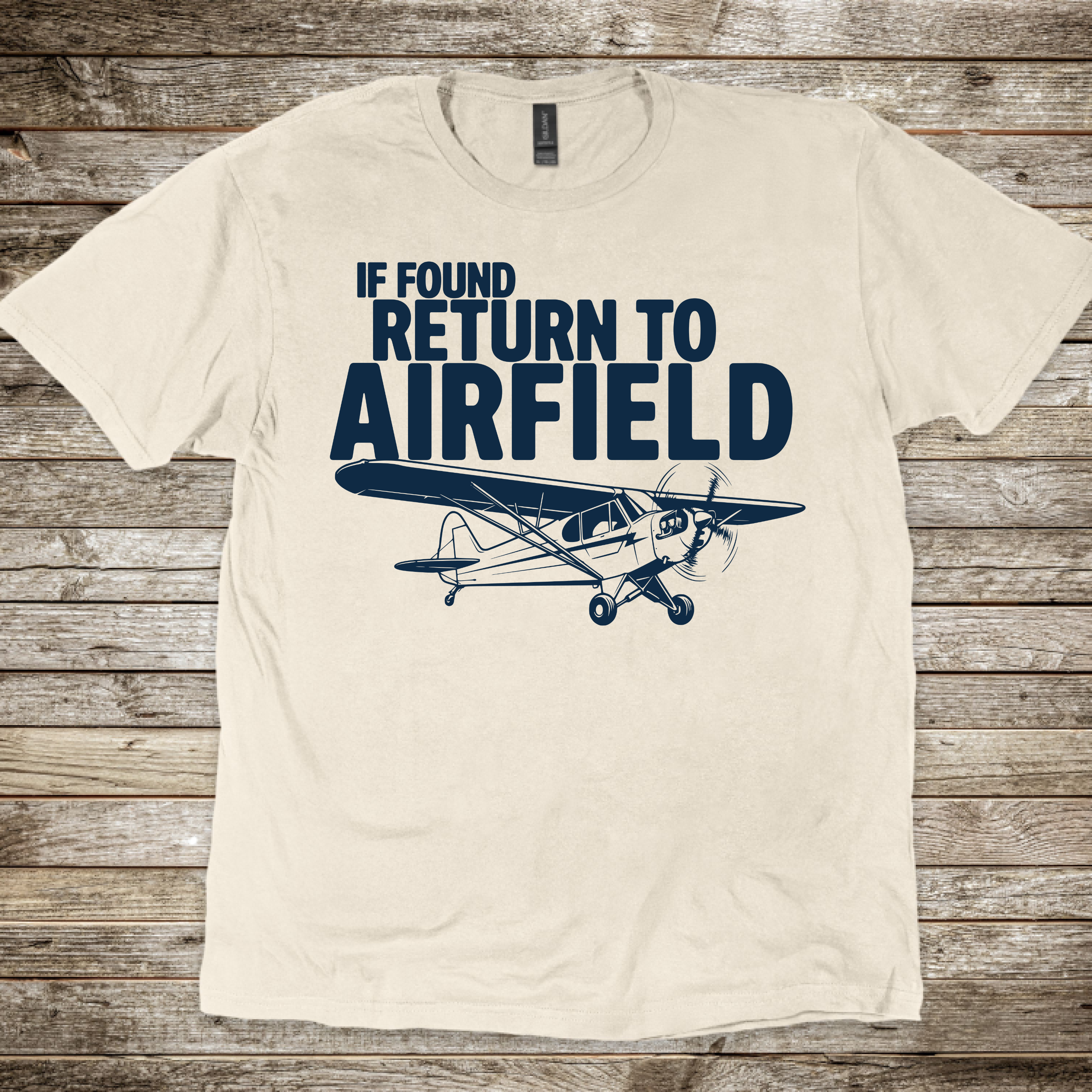 If Found, Return to Airfield T-Shirt