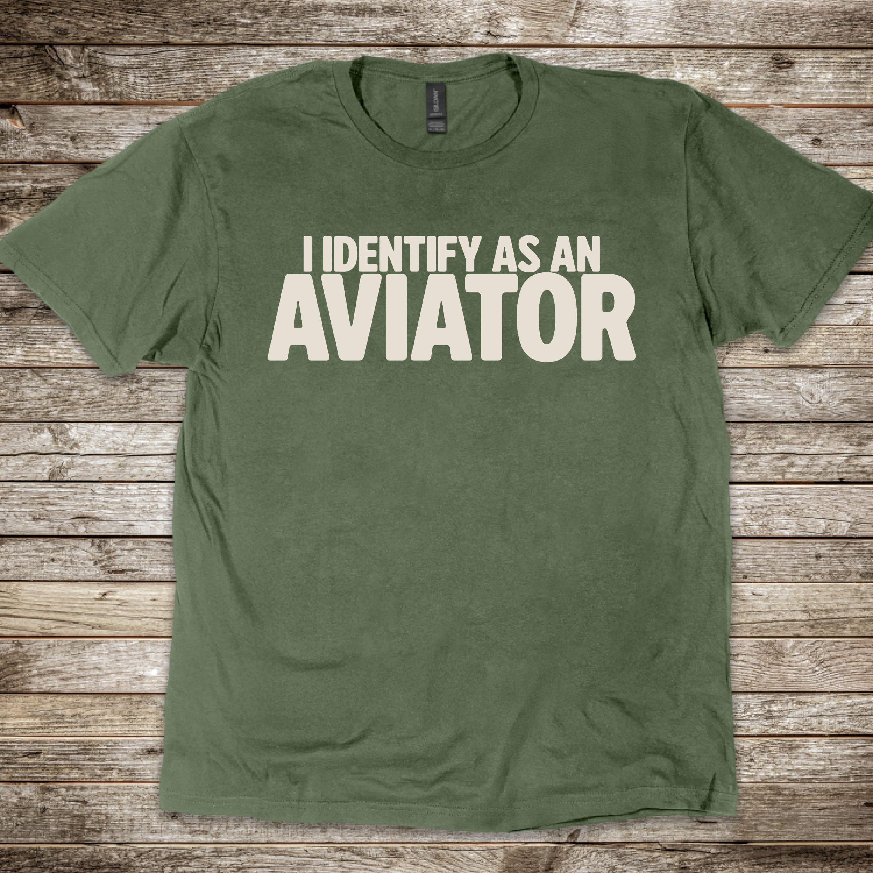 I Identify as an Aviator T-Shirt