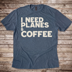 Planes & Coffee T-Shirt