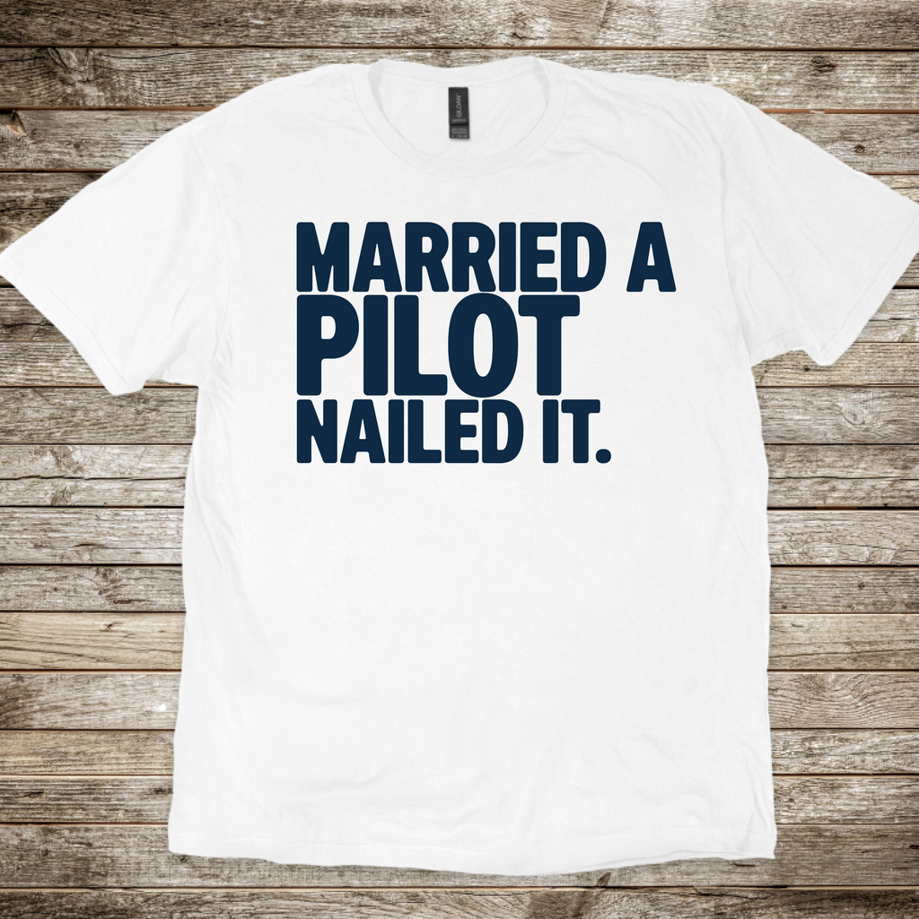 Married a Pilot T-Shirt