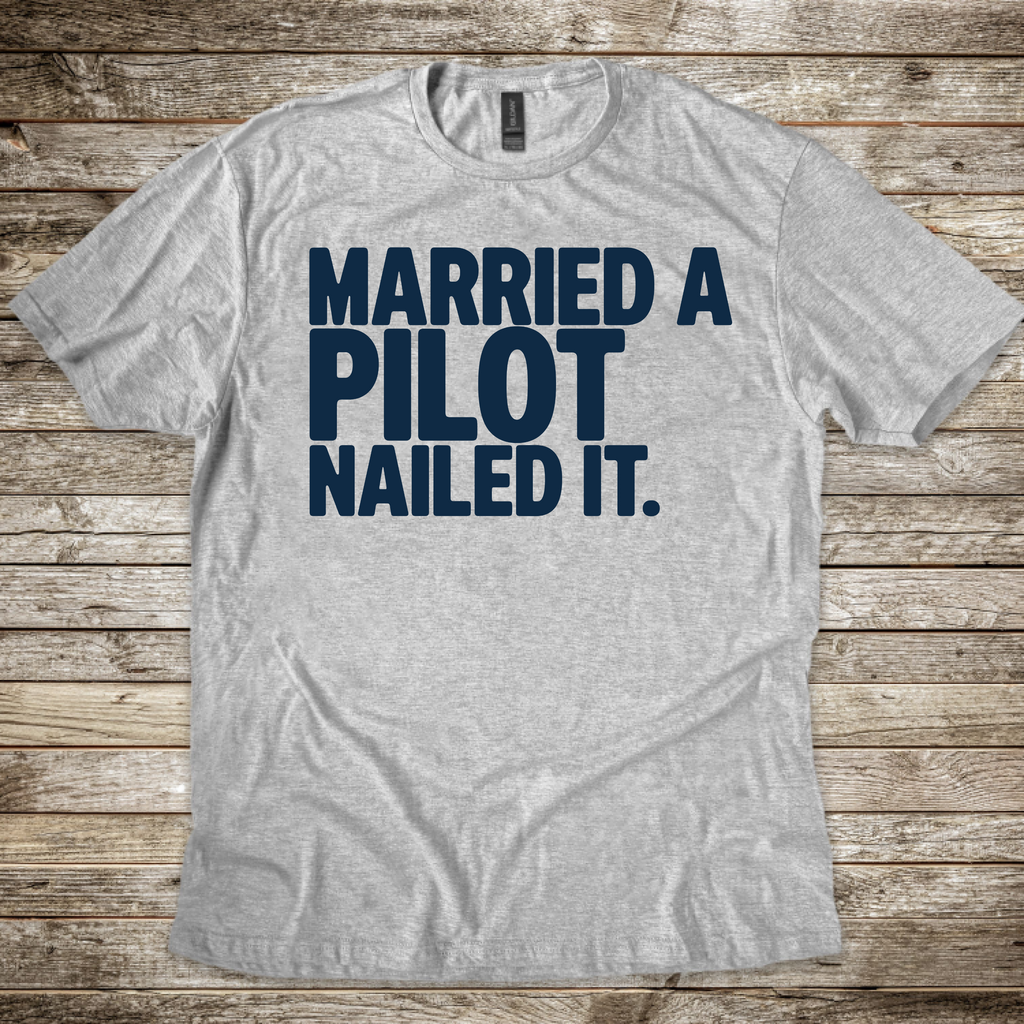 Married a Pilot T-Shirt