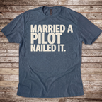 Married a Pilot T-Shirt