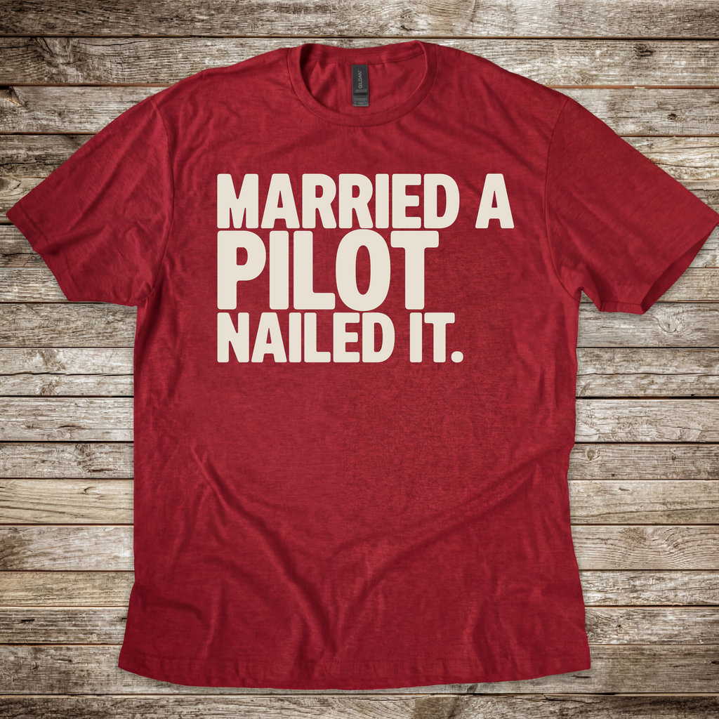 Married a Pilot T-Shirt