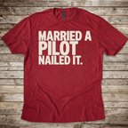 Married a Pilot T-Shirt