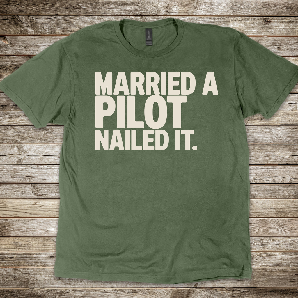 Married a Pilot T-Shirt