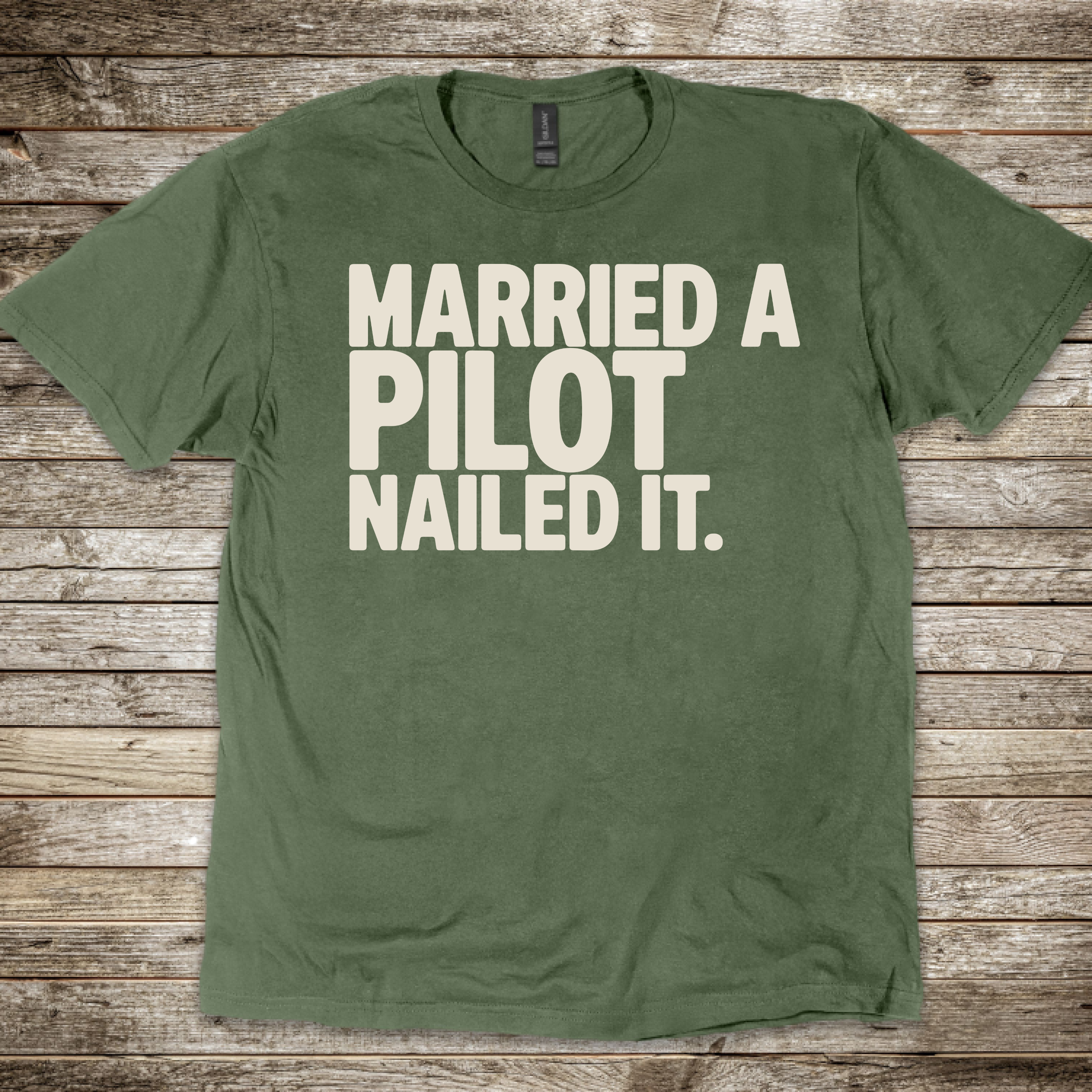 Married a Pilot T-Shirt