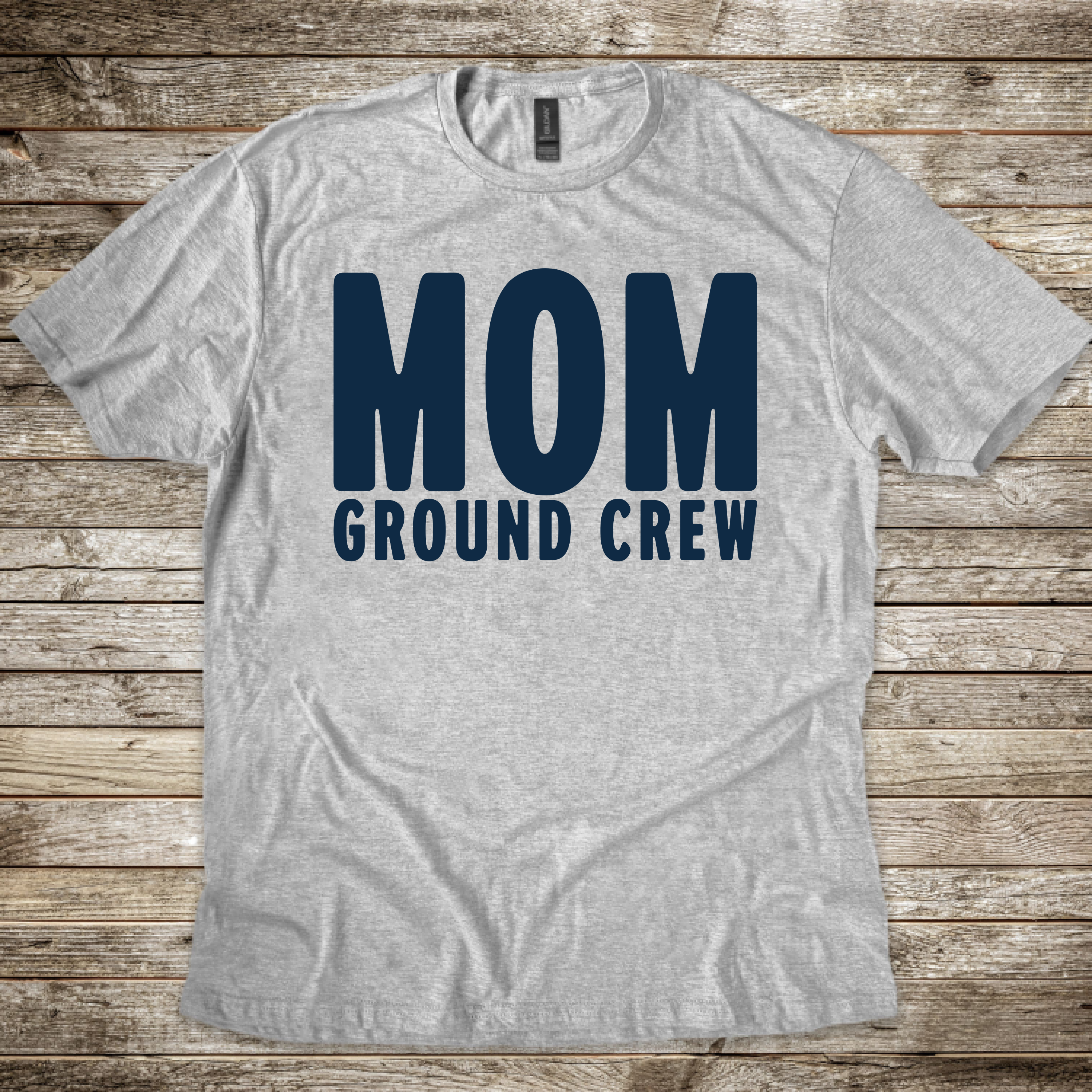 Mom. Ground Crew T-Shirt
