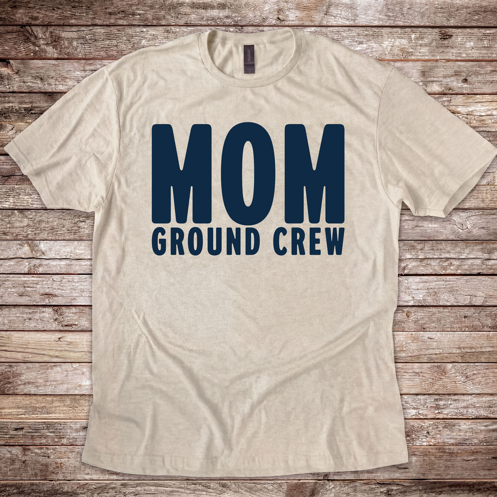 Mom. Ground Crew T-Shirt