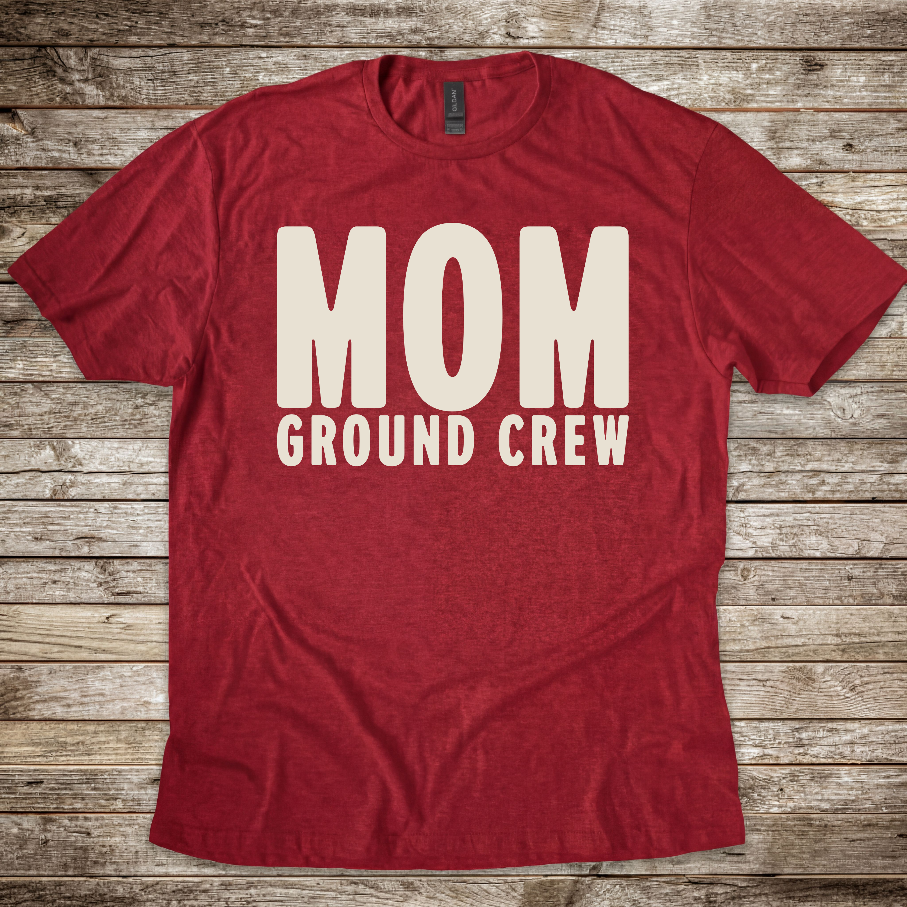 Mom. Ground Crew T-Shirt