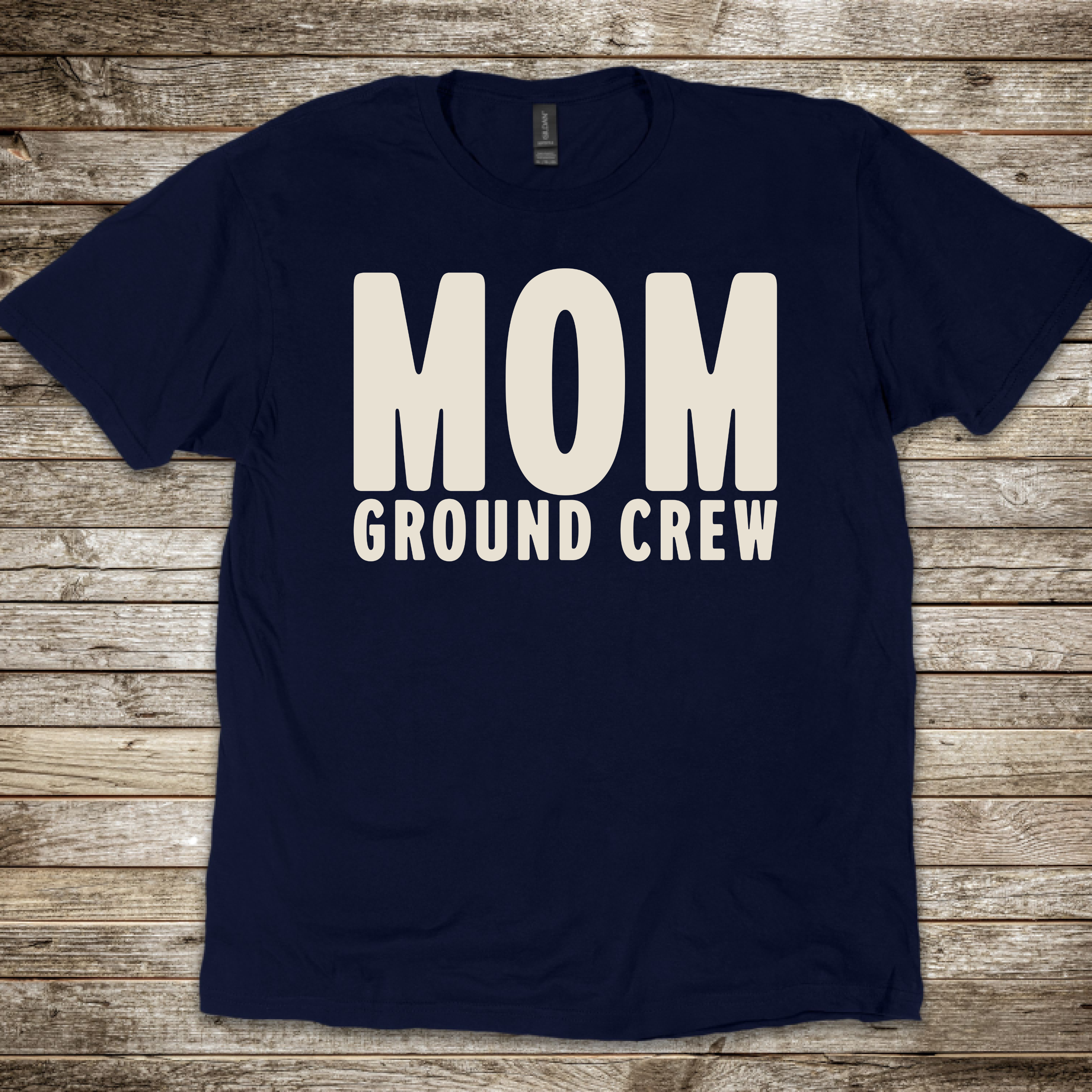 Mom. Ground Crew T-Shirt
