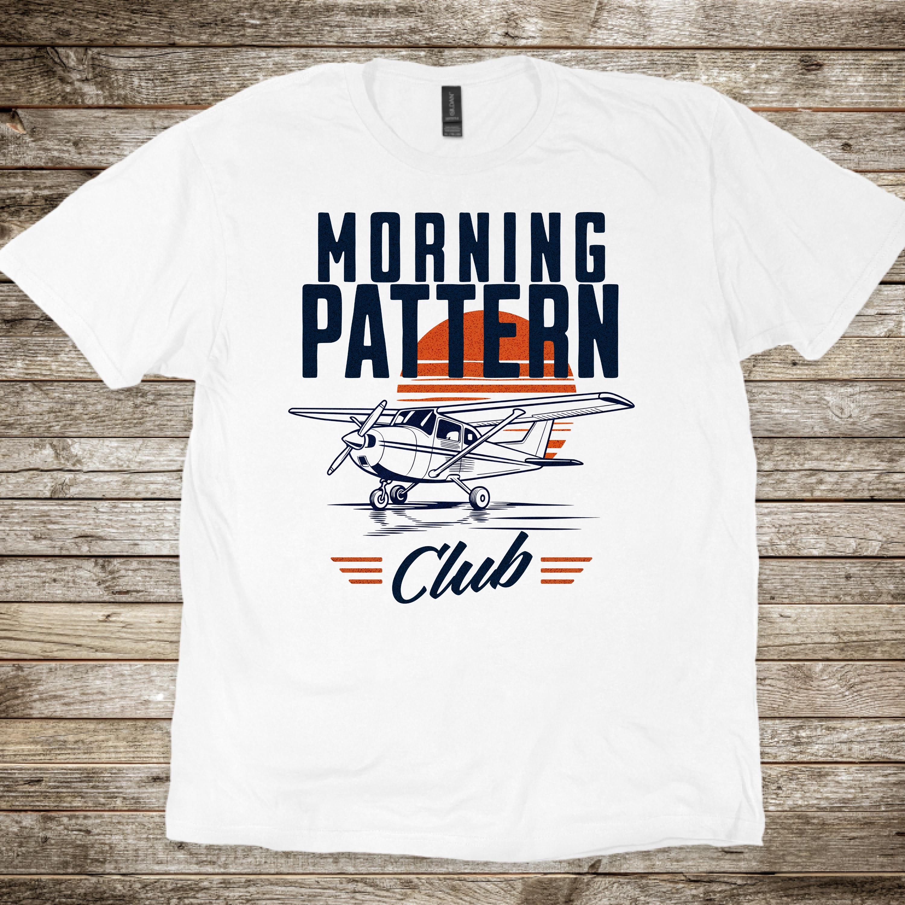Morning Pattern Club T-Shirt