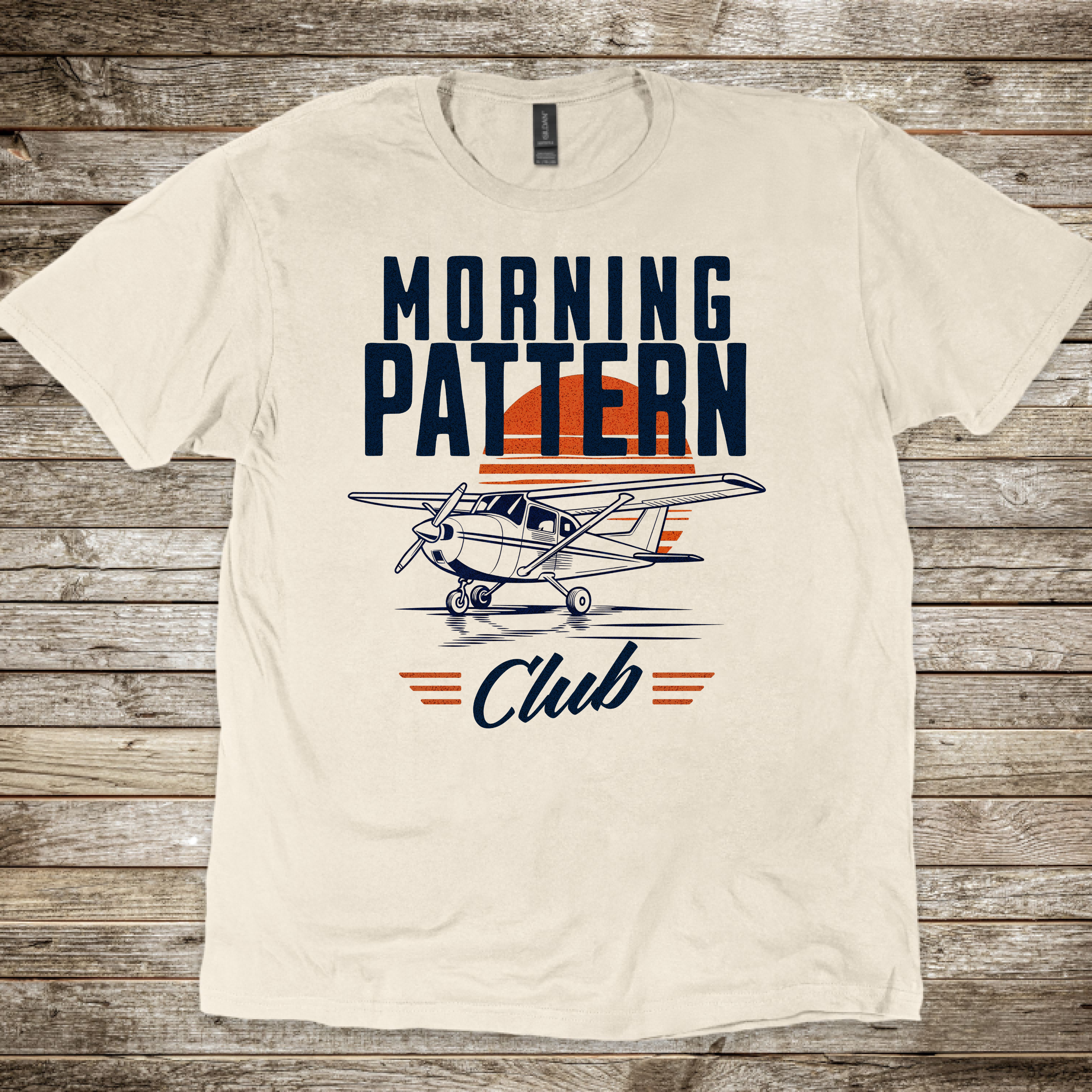 Morning Pattern Club T-Shirt