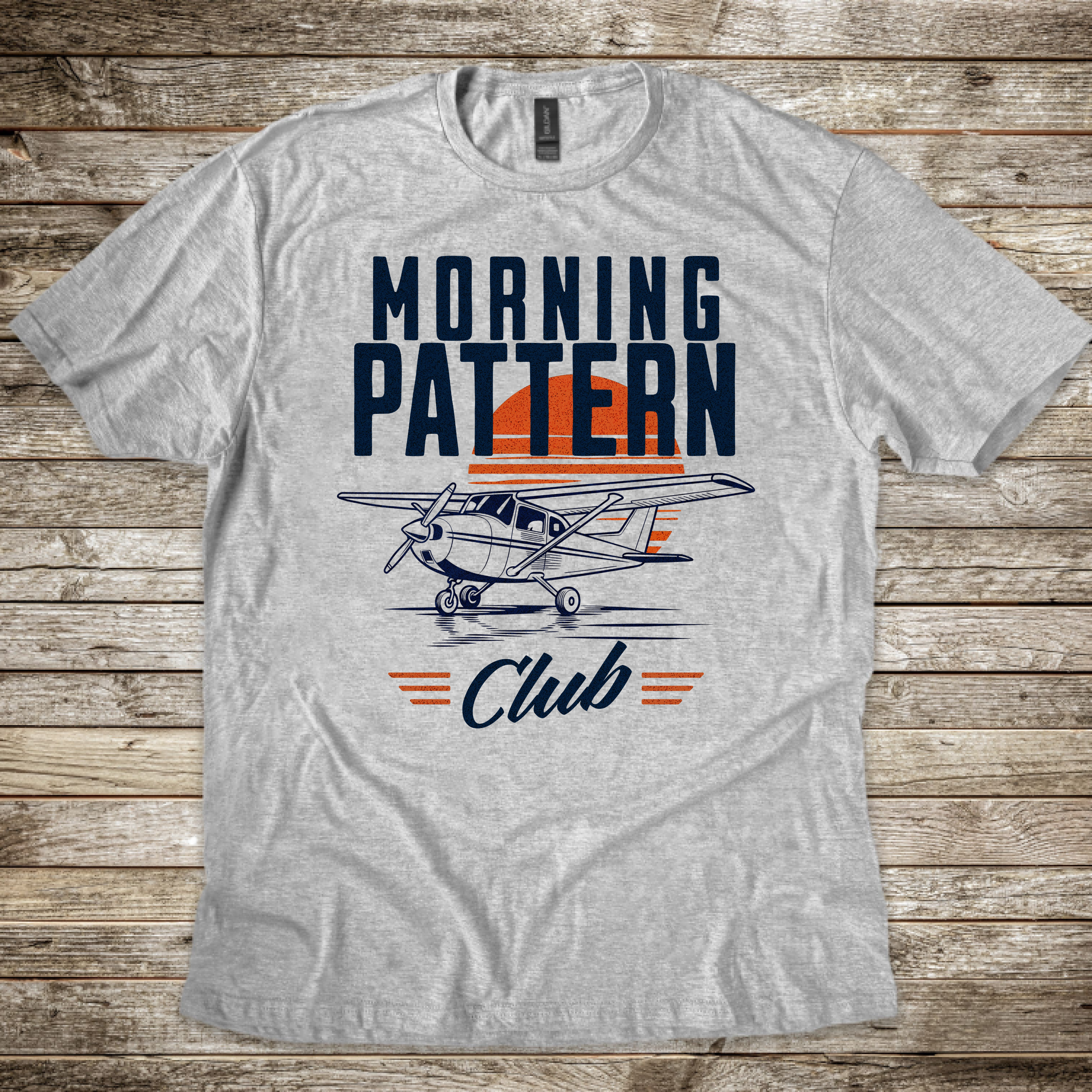 Morning Pattern Club T-Shirt