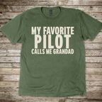 My Favorite Pilot calls me Grandad [US] T-Shirt