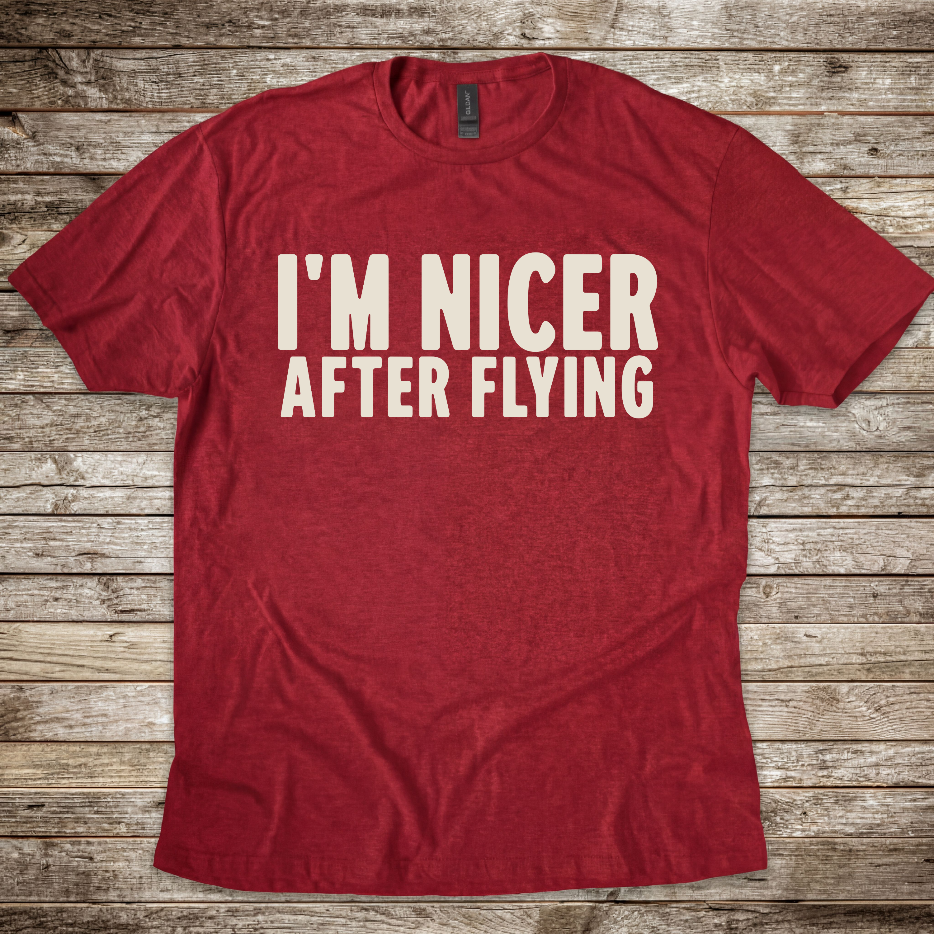 I'm Nicer after Flying T-Shirt