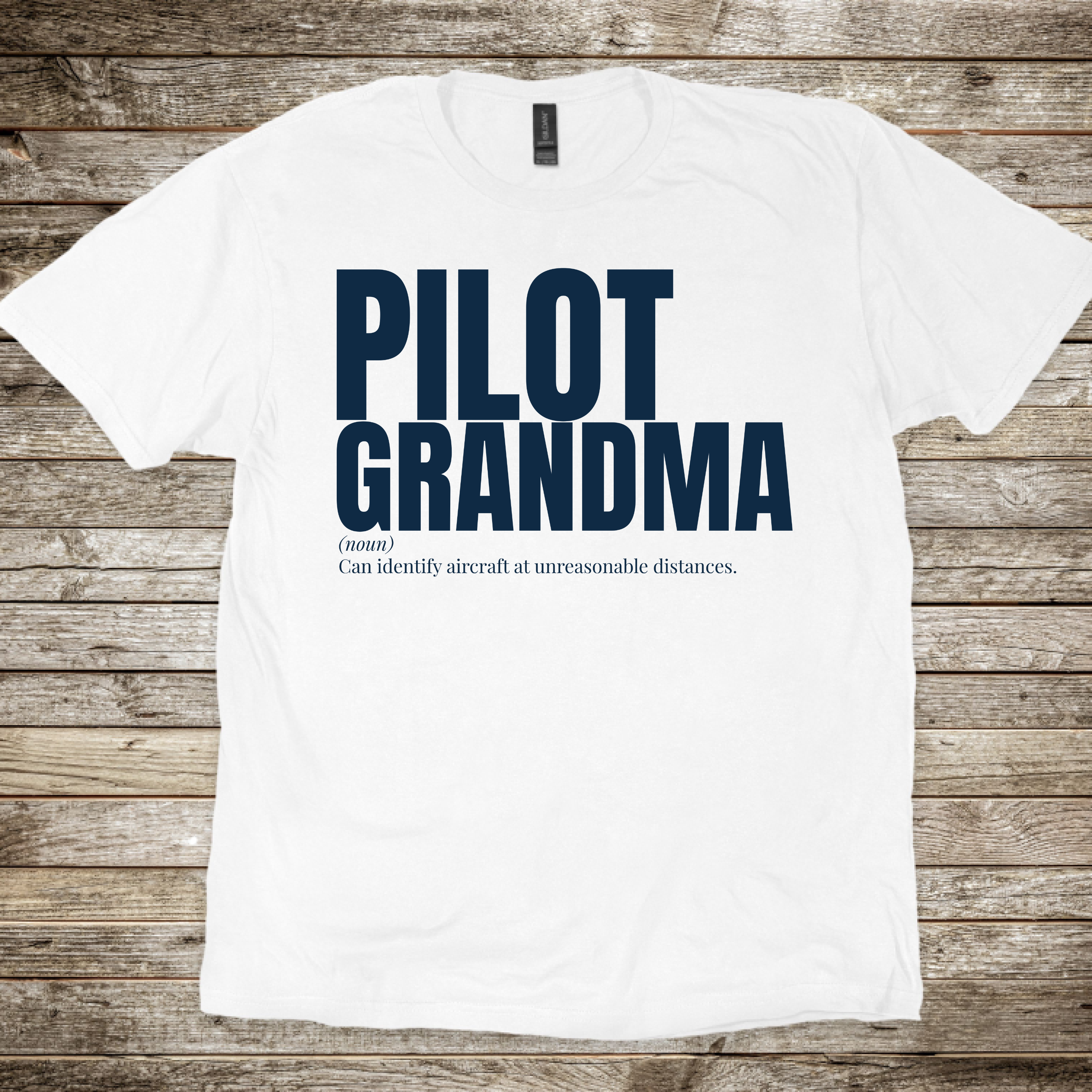 Pilot Grandma T-Shirt