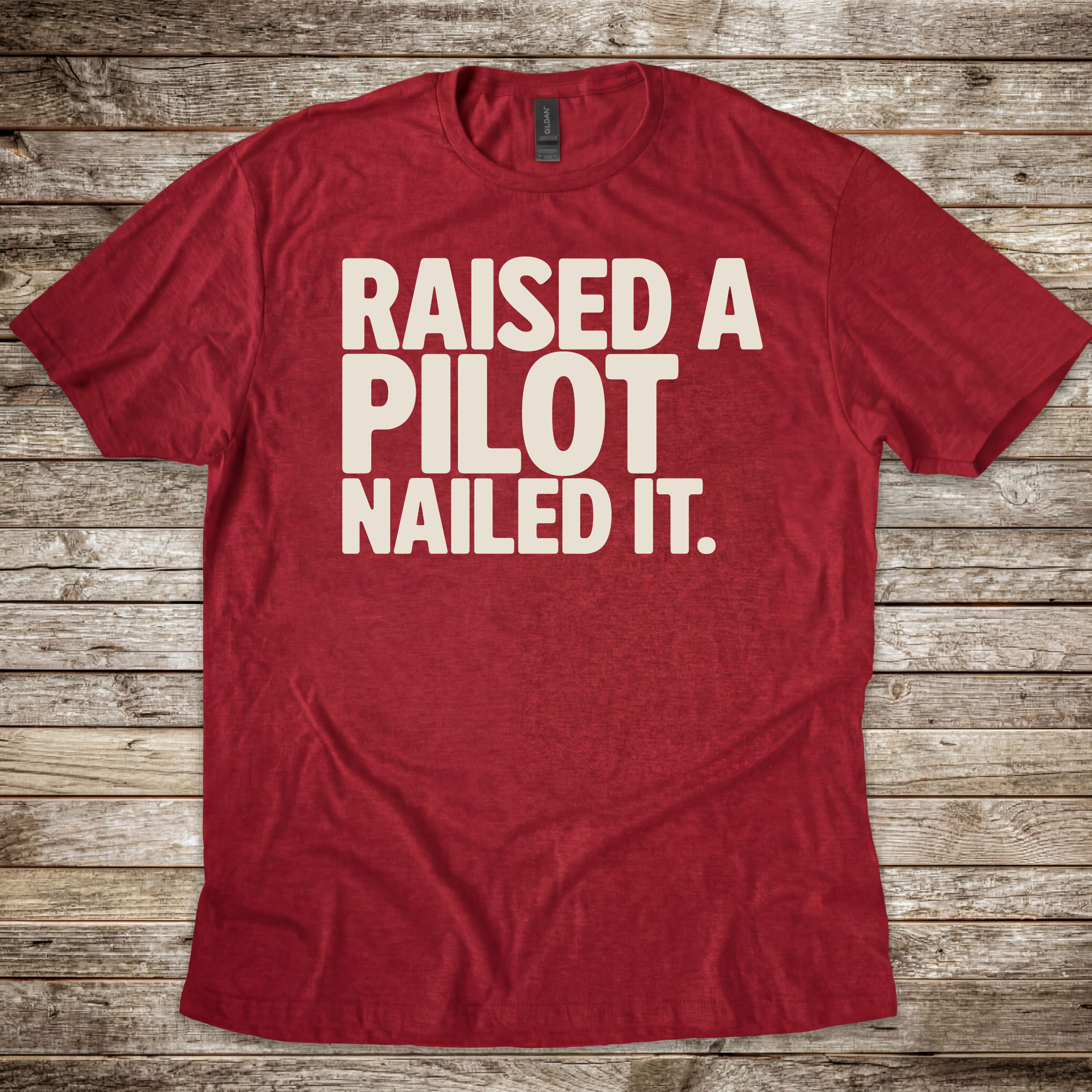 Raised a Pilot T-Shirt