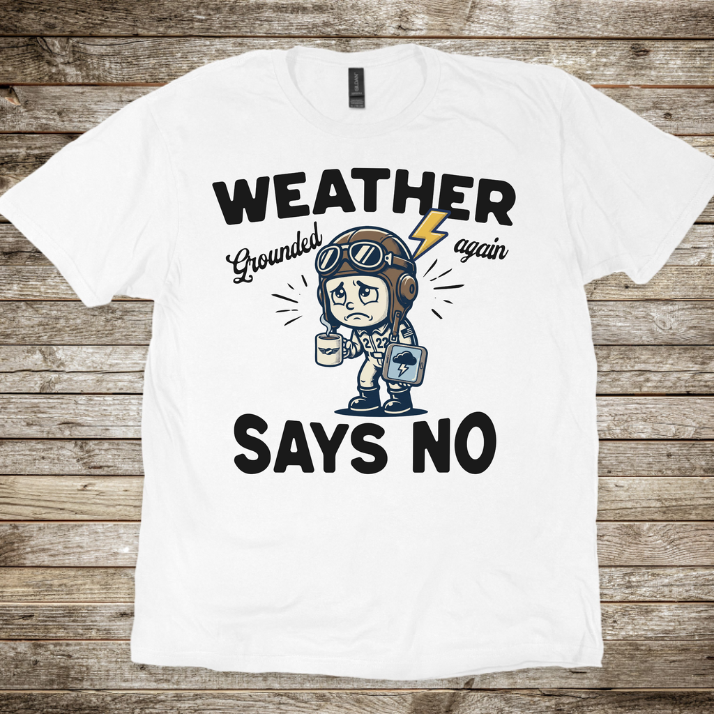 Weather Says No T-Shirt