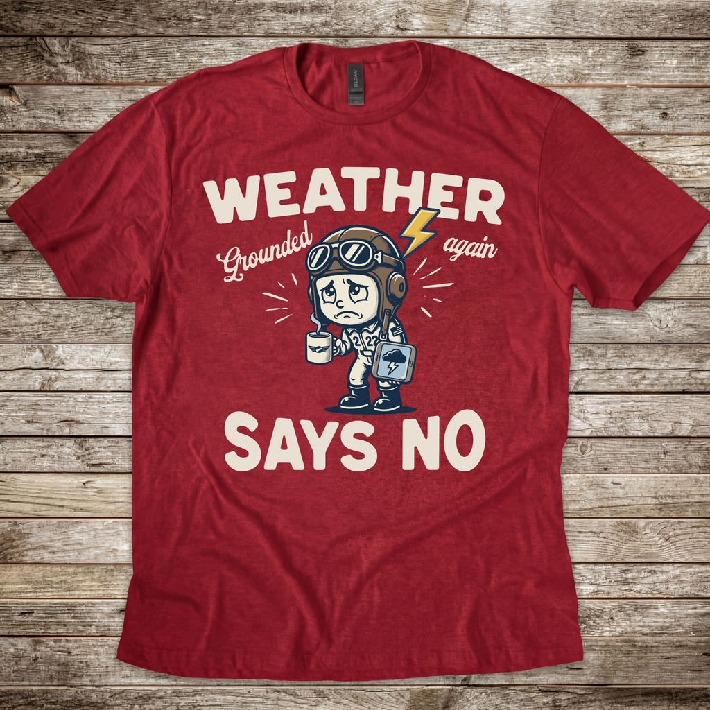 Weather Says No T-Shirt