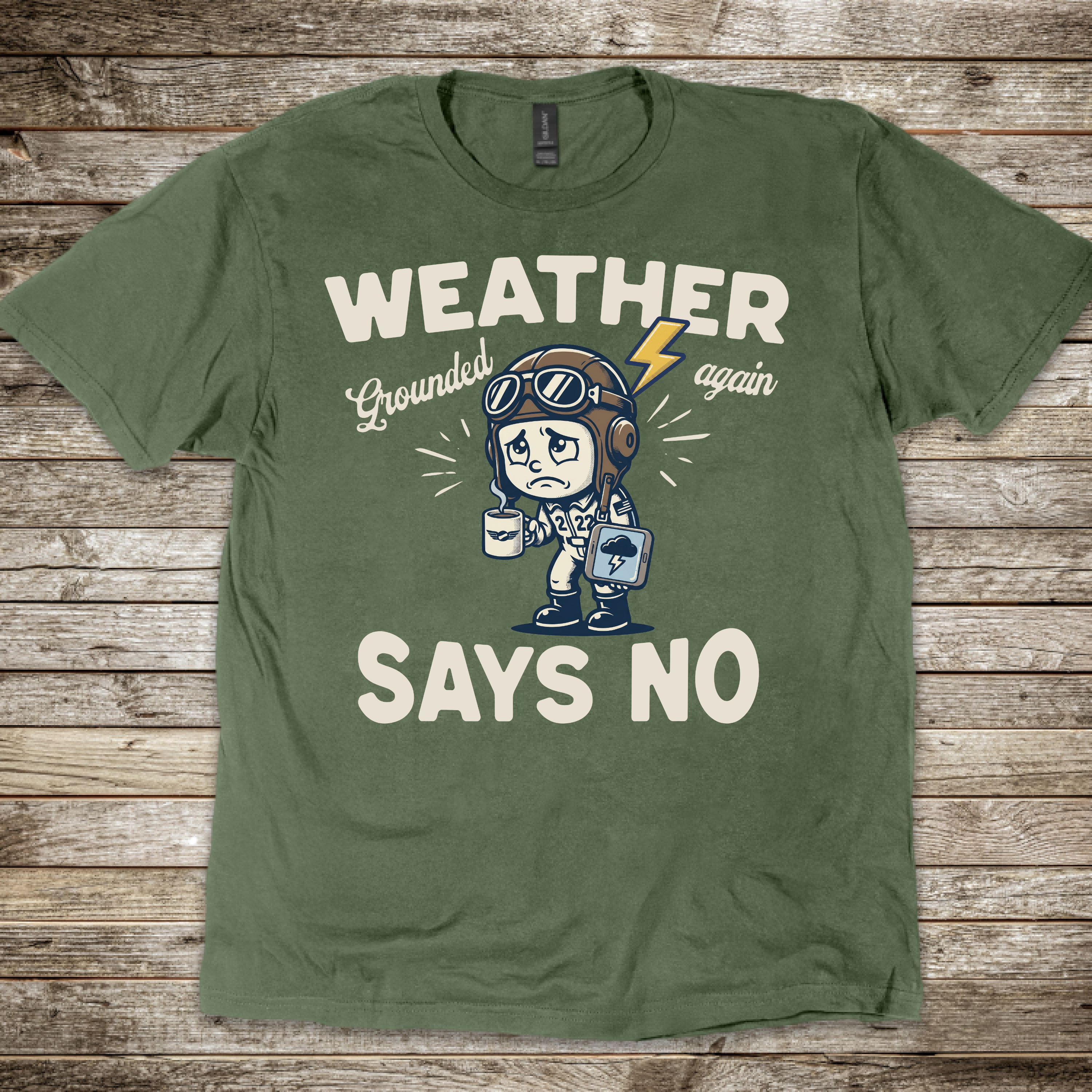 Weather Says No T-Shirt