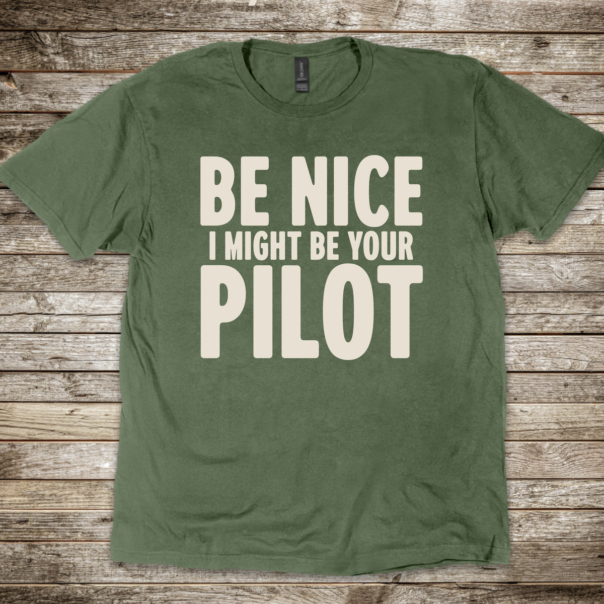 Aviation humour T-shirt for pilots and flight instructors