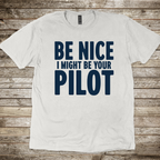 Funny pilot gift T-shirt for commercial and private pilots