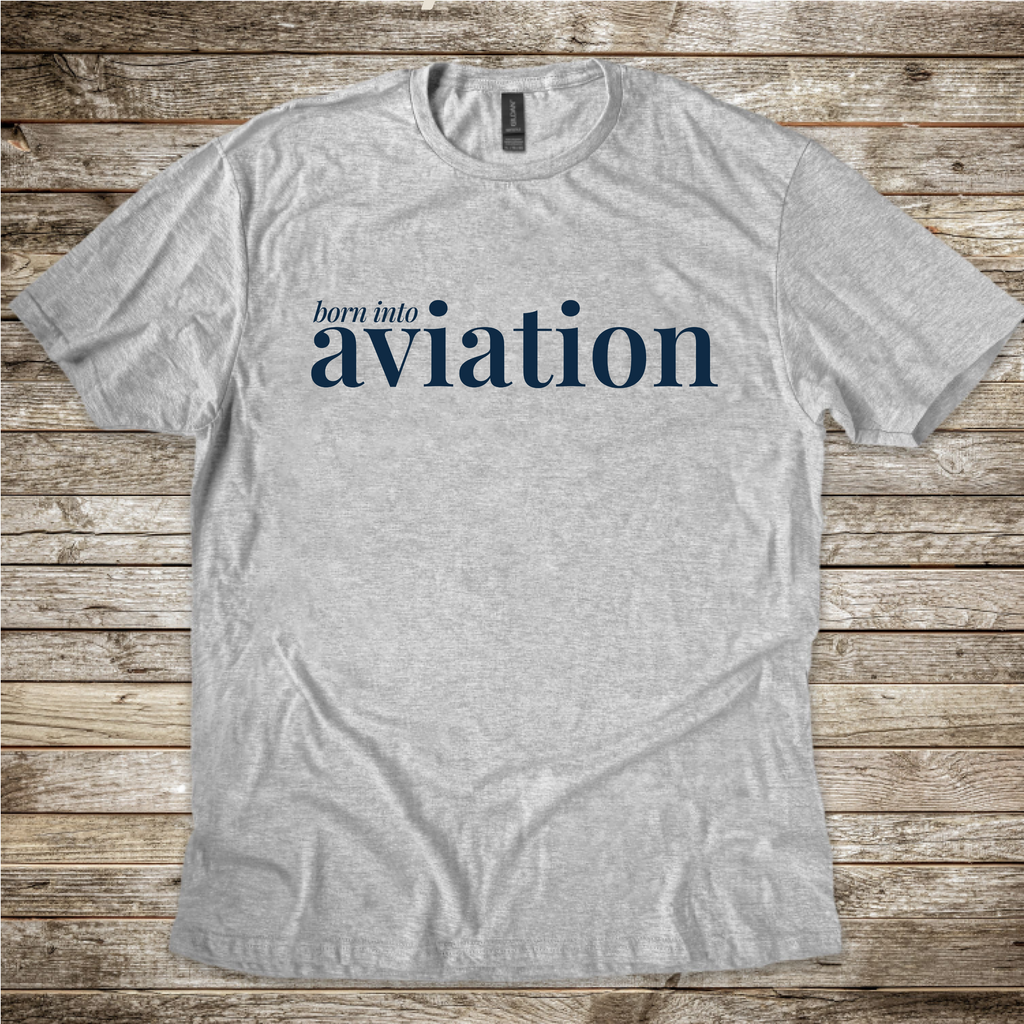 Flying family T-shirt for pilots and aviation enthusiasts
