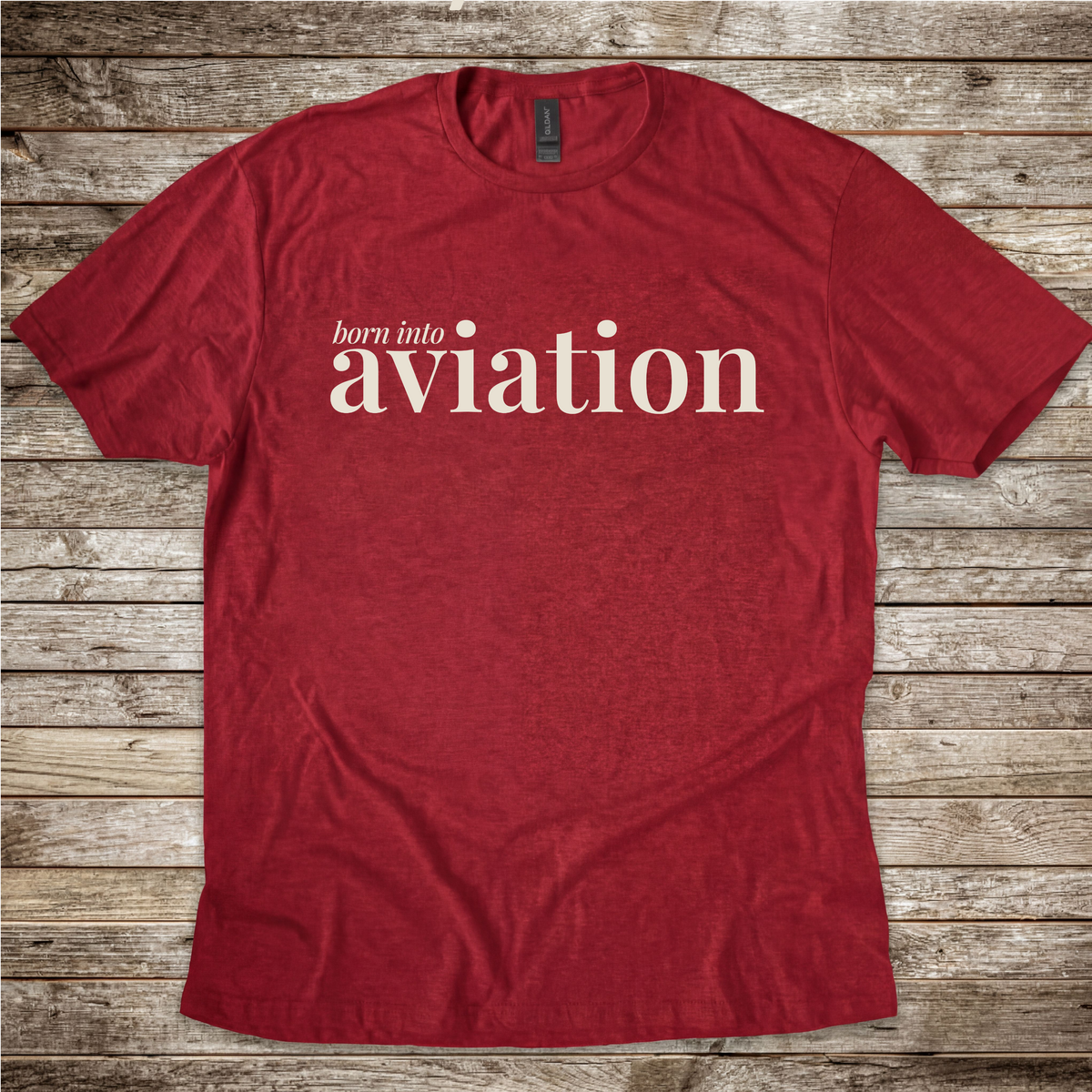 Born Into Aviation pilot family gift shirt